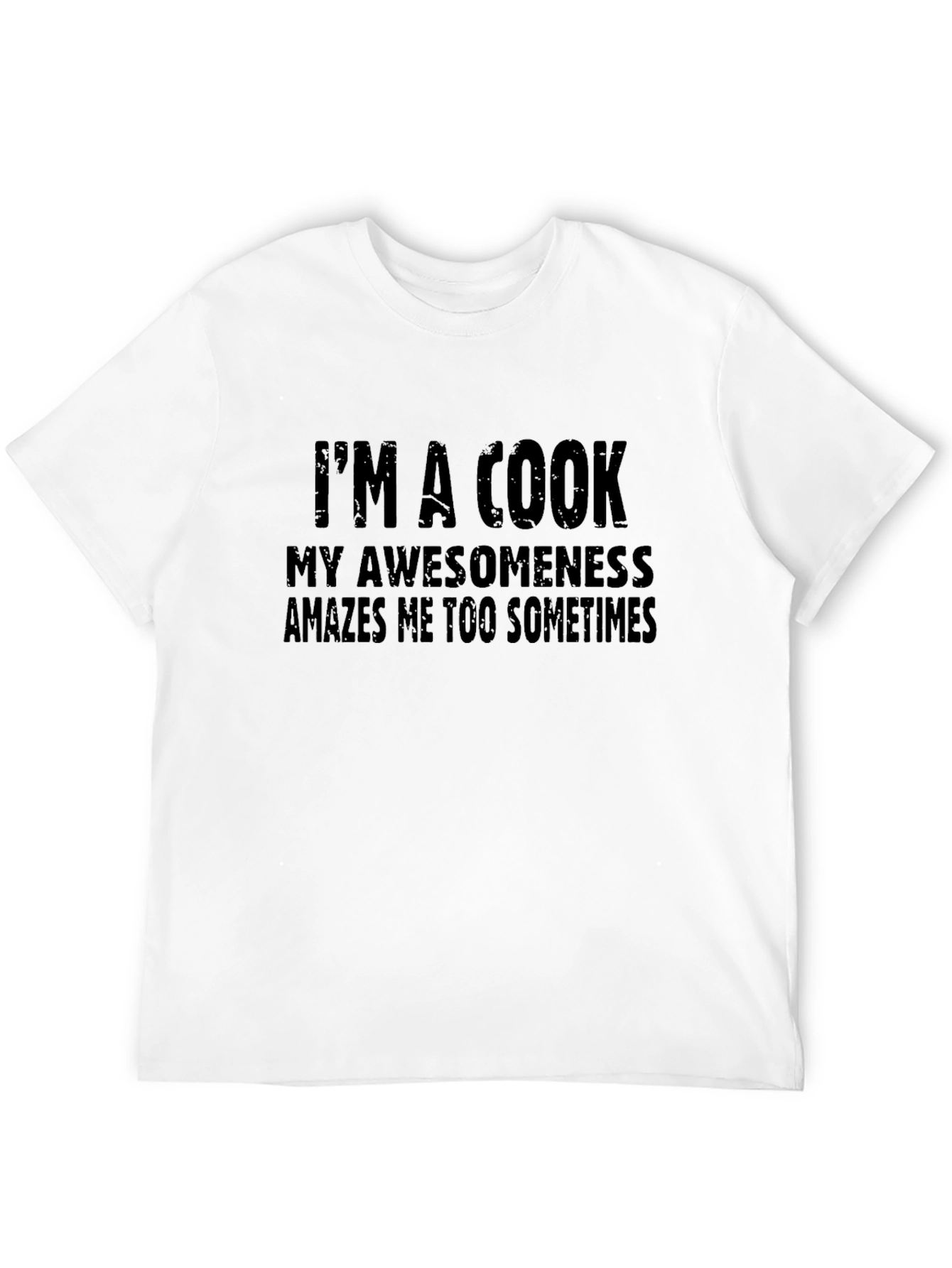 Im A Cook Funny Black T-Shirt