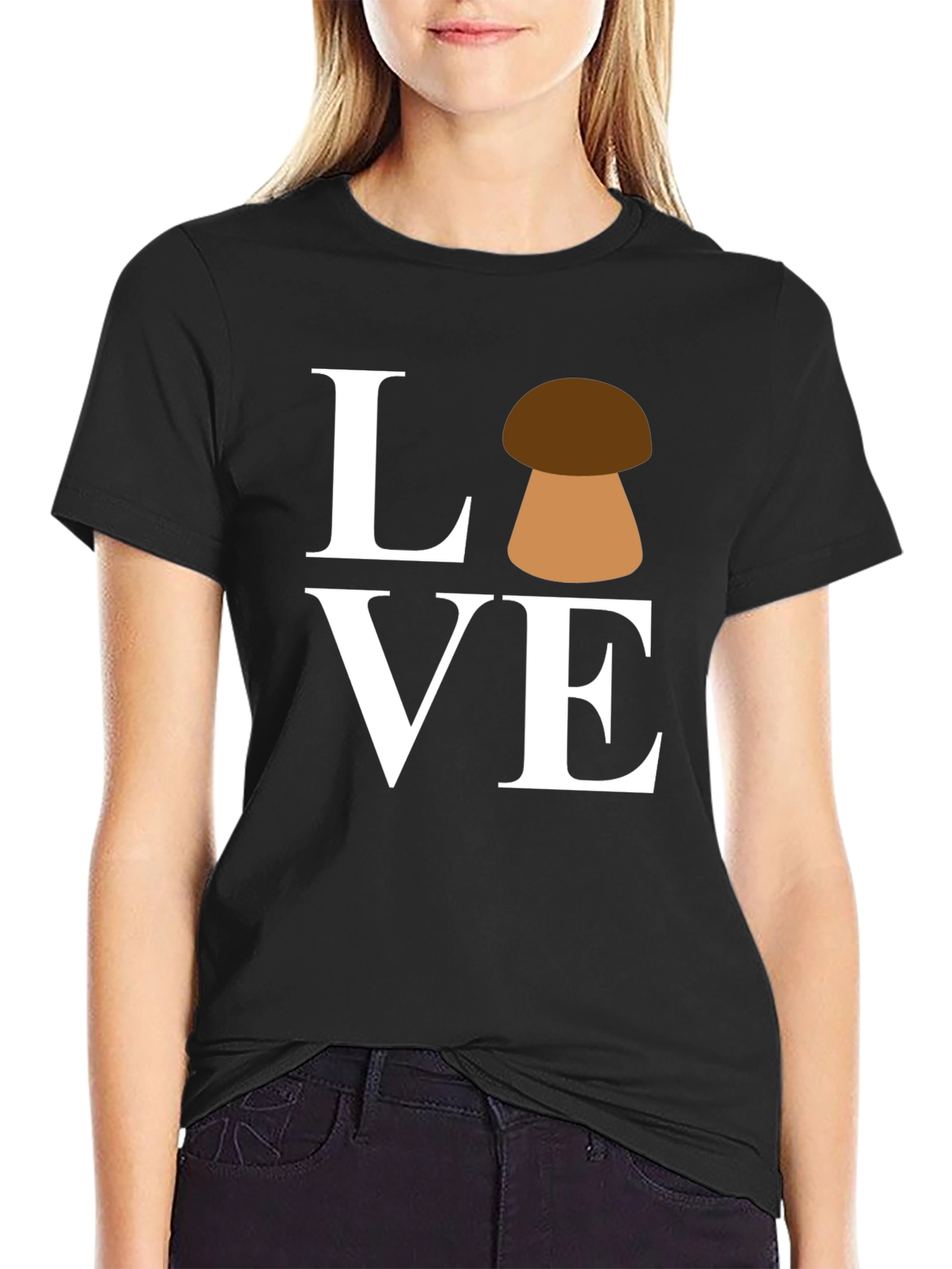 Love Mushrooms Graphic T-Shirt