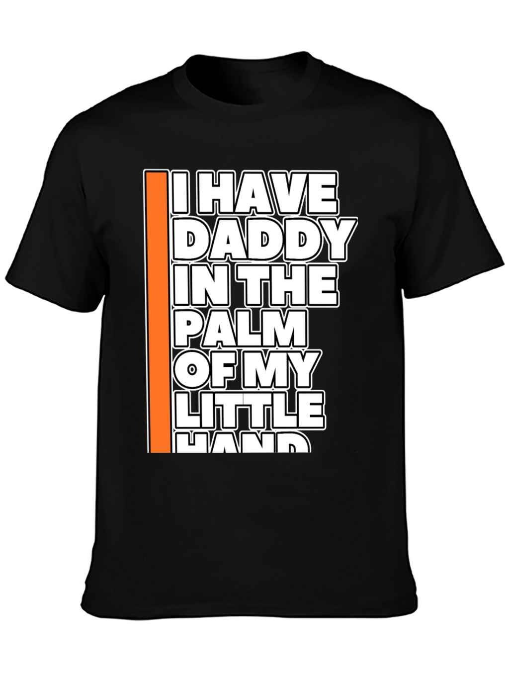 Daddys Little Helper Black Graphic Tee