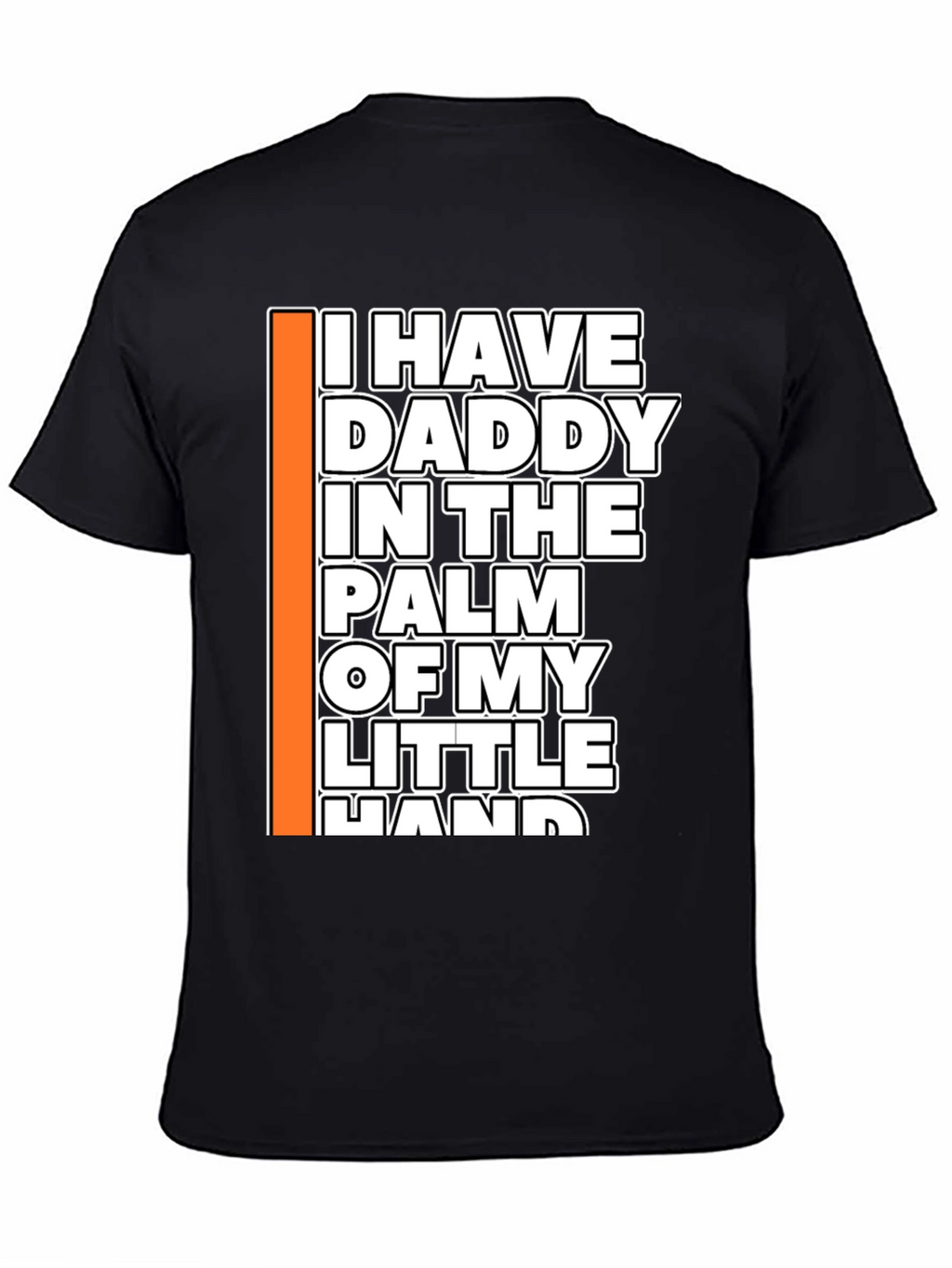 Daddys Little Helper Black Graphic Tee