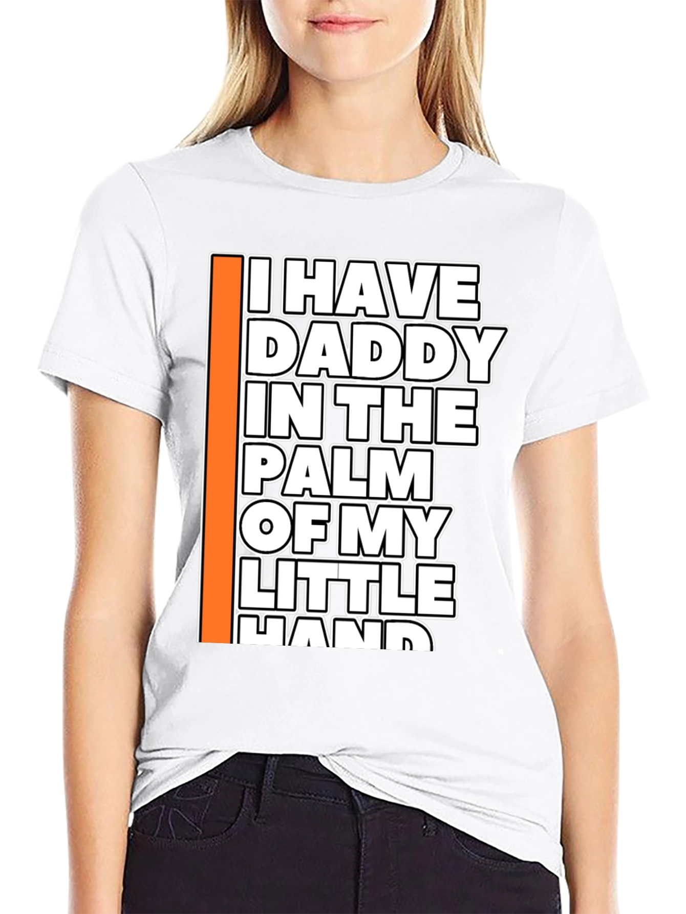 Daddys Little Helper Black Graphic Tee