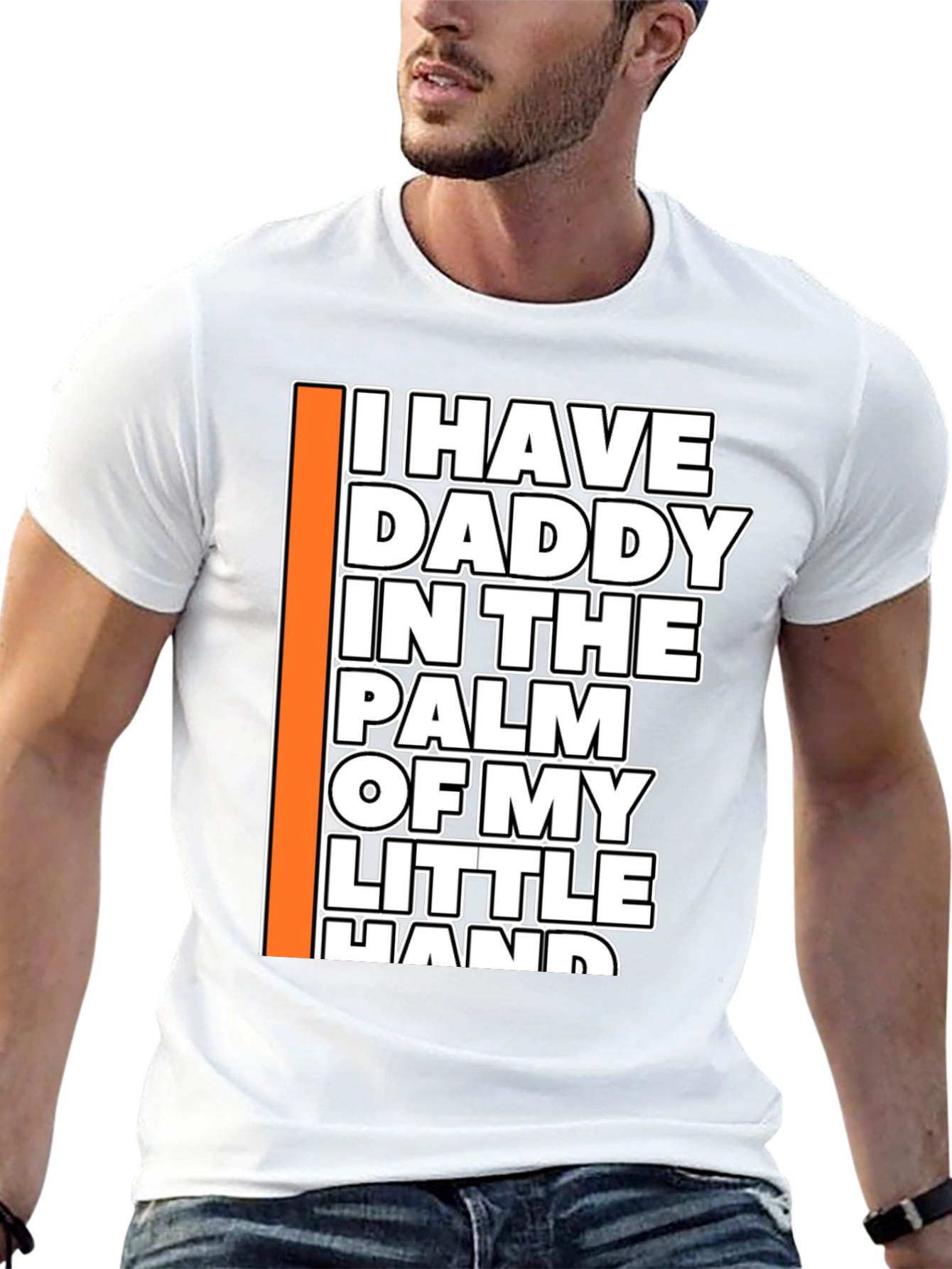 Daddys Little Helper Black Graphic Tee
