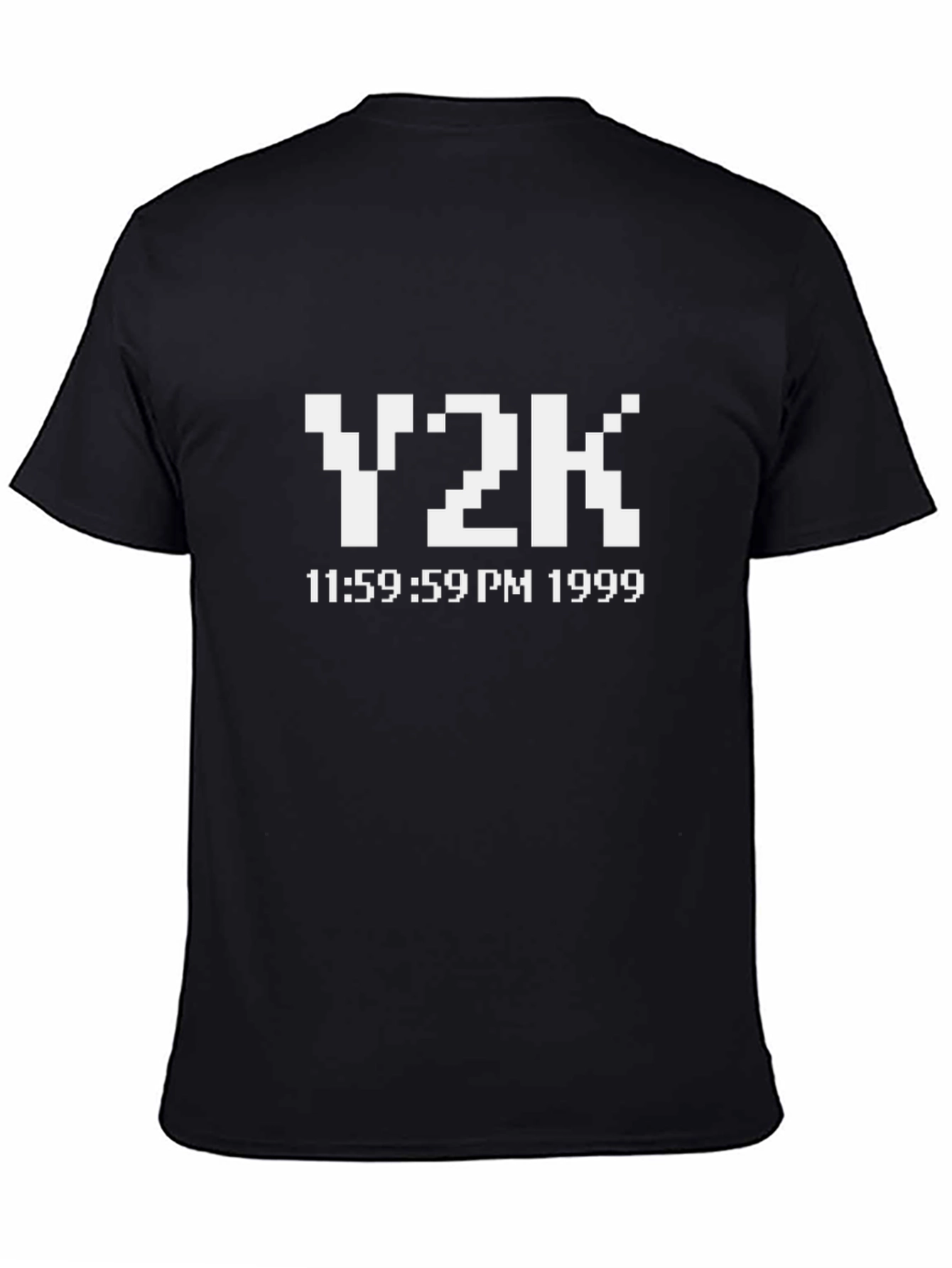 Y2K Countdown Graphic Tee - Nostalgic 1999 Style