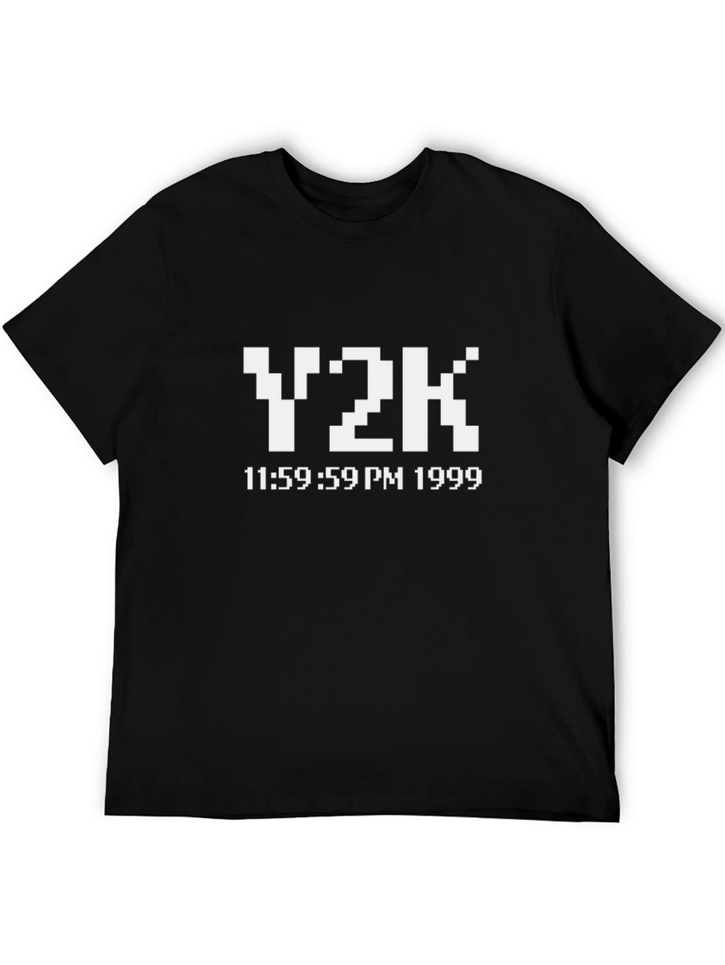Y2K Countdown Graphic Tee - Nostalgic 1999 Style