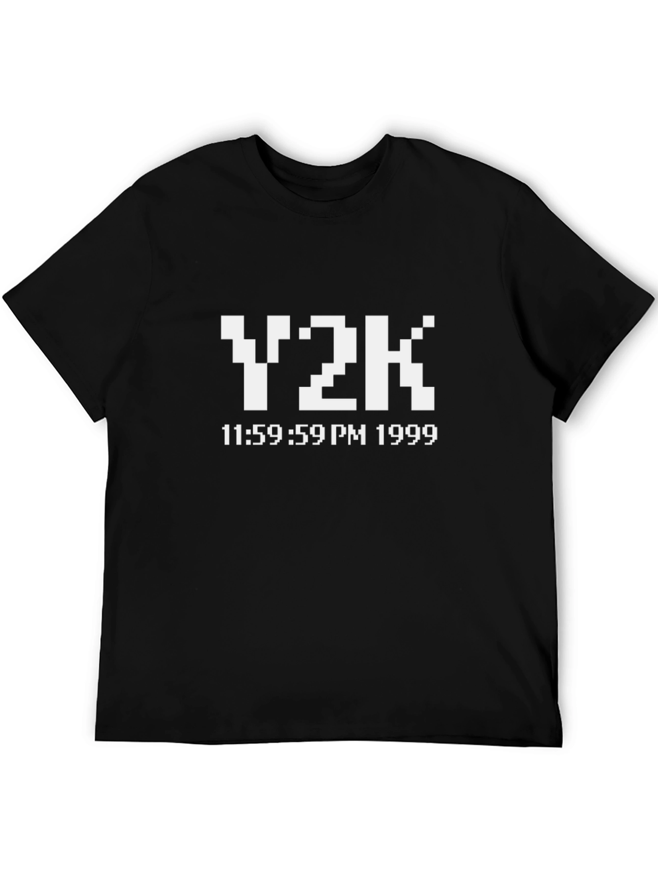 Y2K Countdown Graphic Tee - Nostalgic 1999 Style