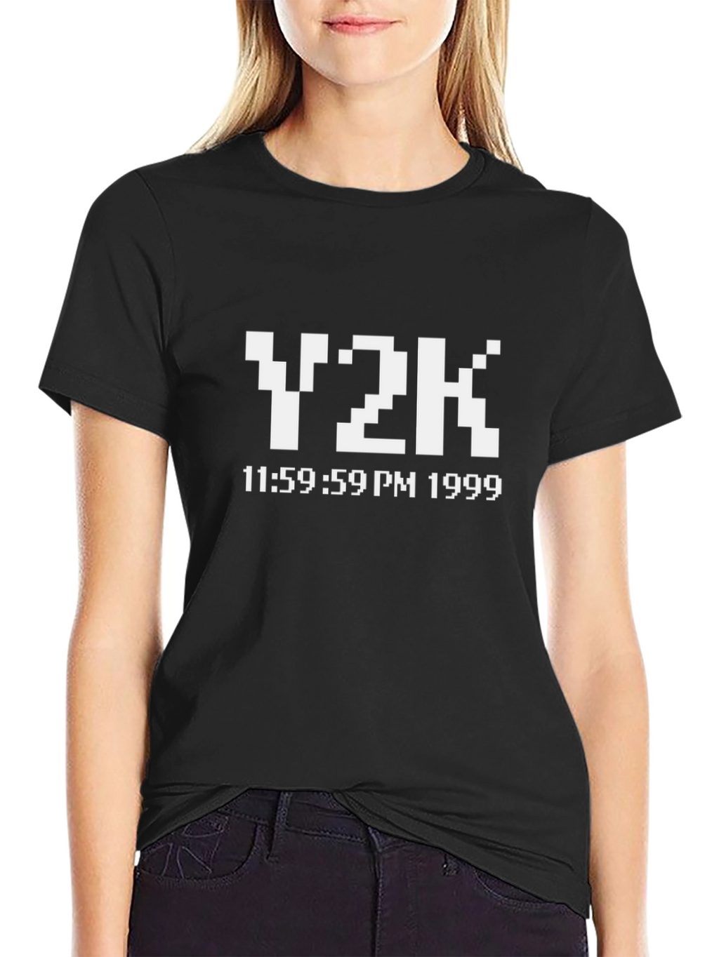 Y2K Countdown Graphic Tee - Nostalgic 1999 Style