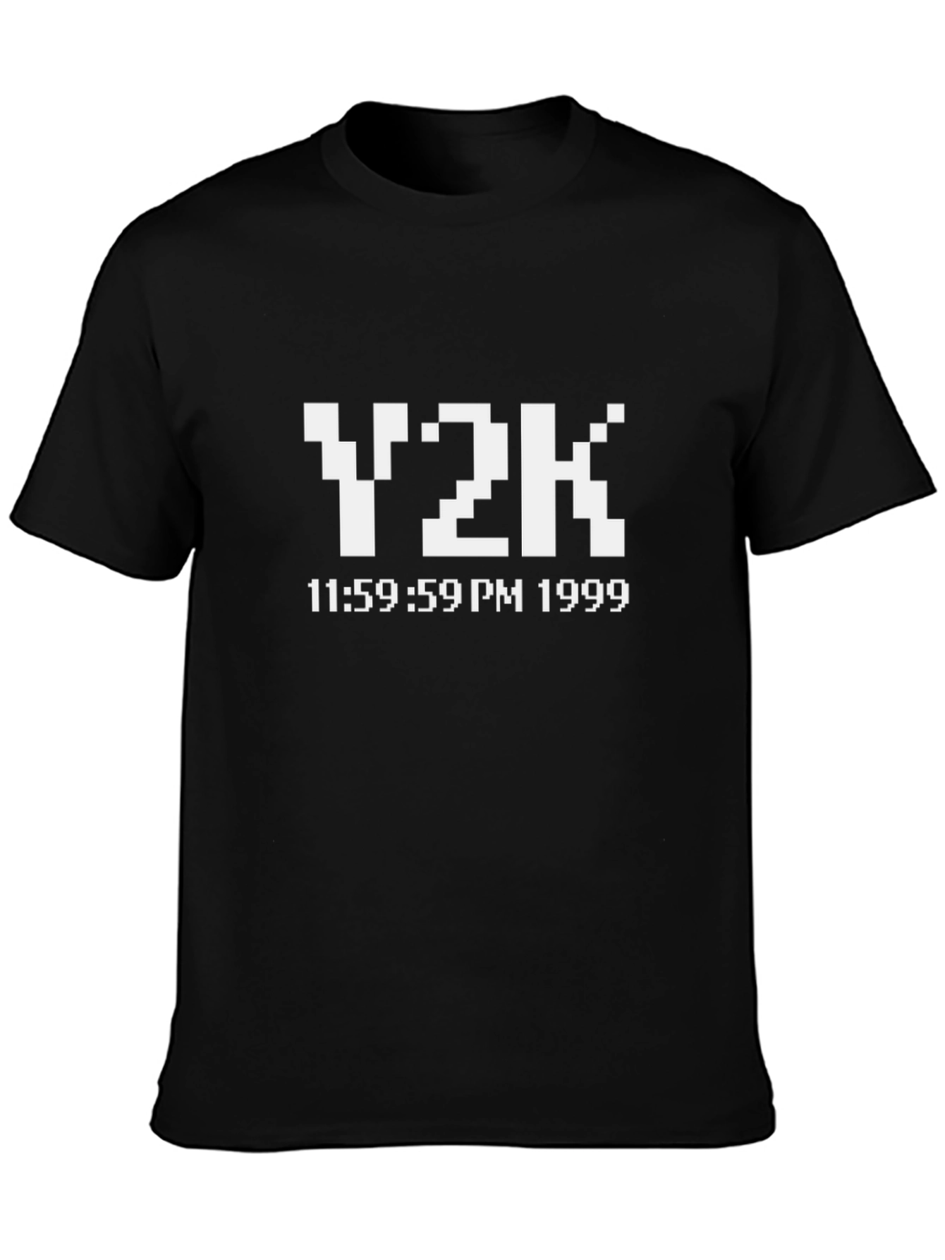 Y2K Countdown Graphic Tee - Nostalgic 1999 Style