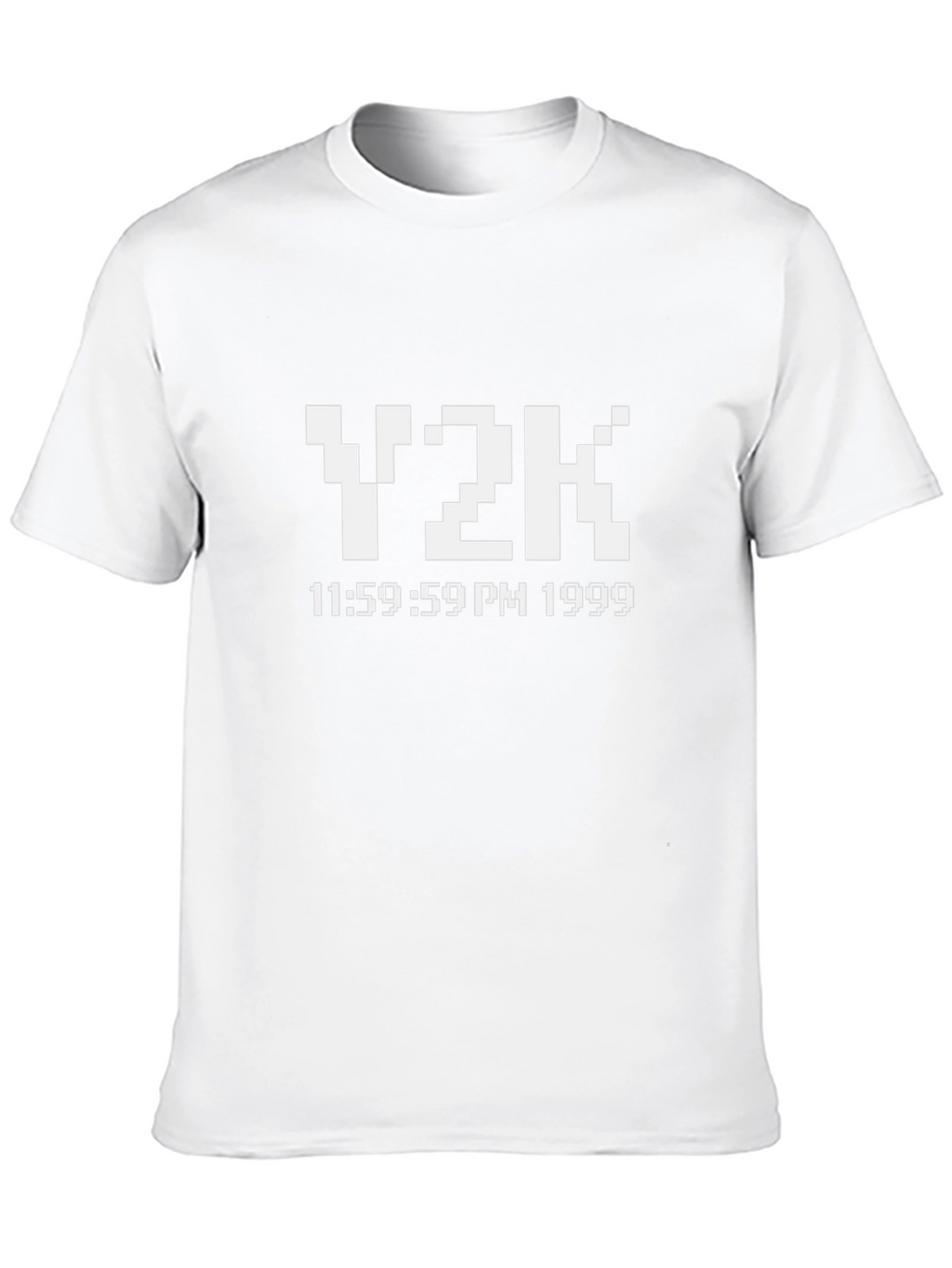 Y2K Countdown Graphic Tee - Nostalgic 1999 Style