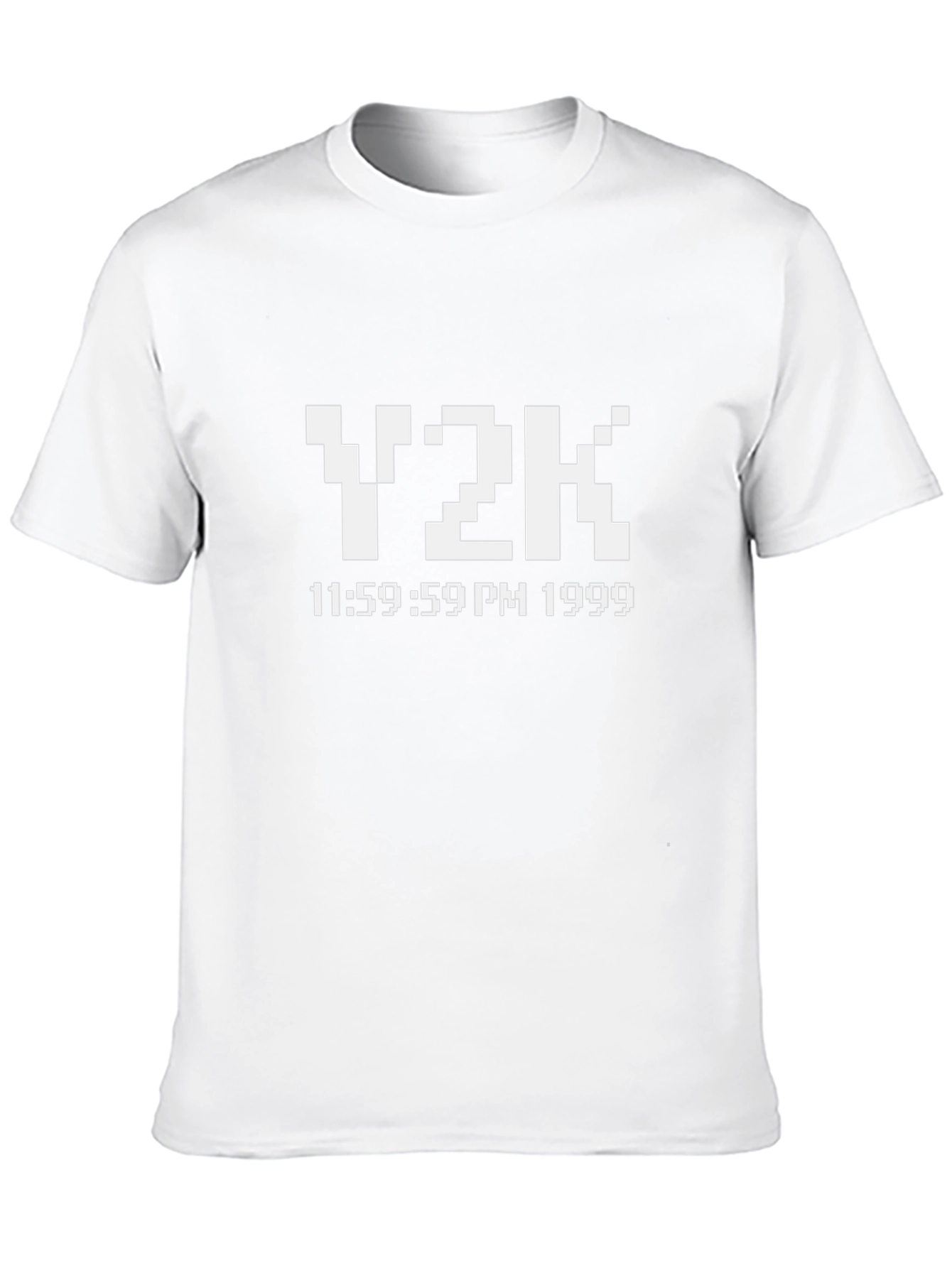 Y2K Countdown Graphic Tee - Nostalgic 1999 Style