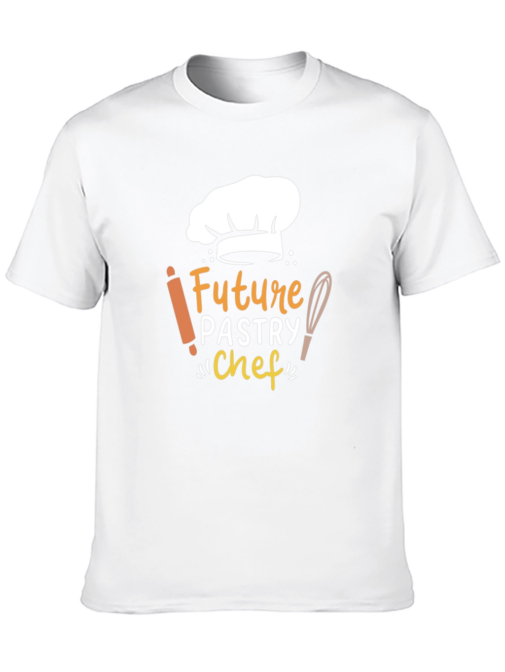 Future Pastry Chef Black T-Shirt - Culinary Dream Tee