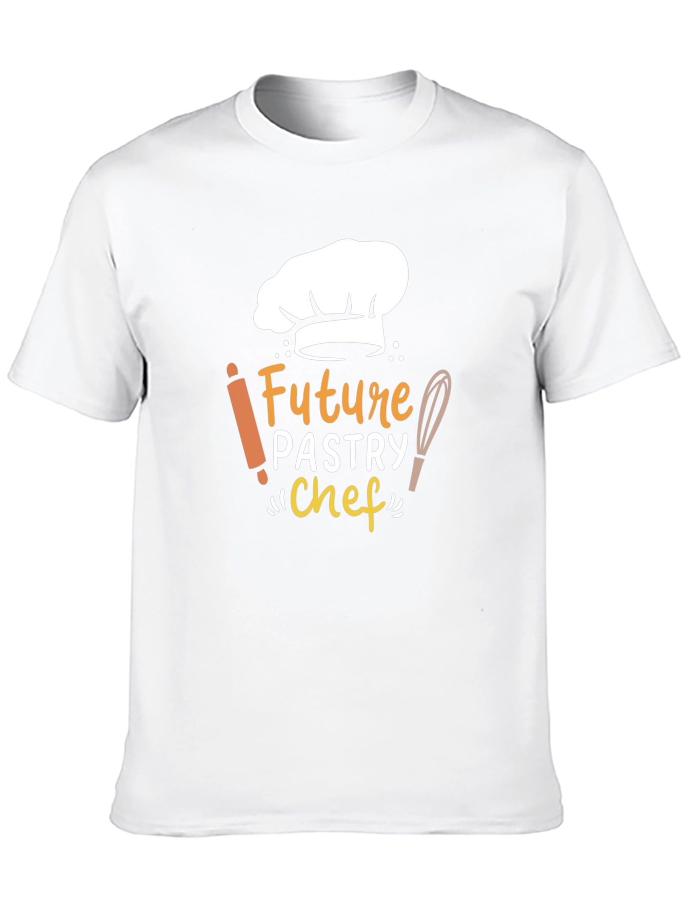 Future Pastry Chef Black T-Shirt - Culinary Dream Tee