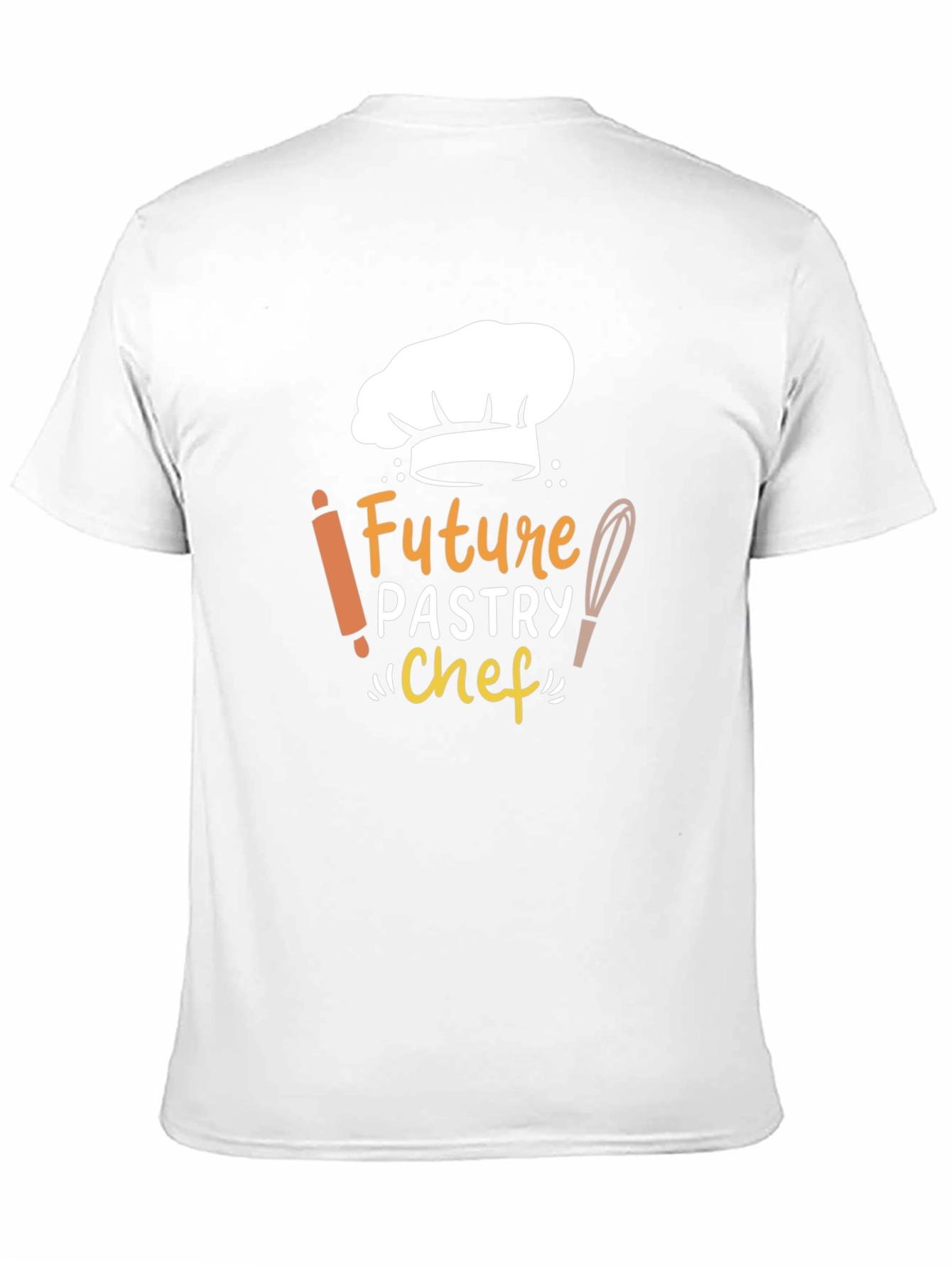 Future Pastry Chef Black T-Shirt - Culinary Dream Tee