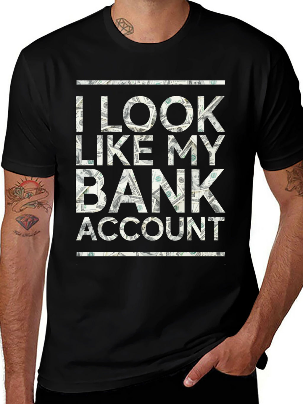 I Look Like My Bank Account T-Shirt