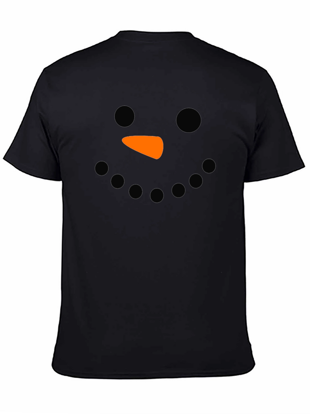 Snowman Face T-Shirt - Holiday Fun