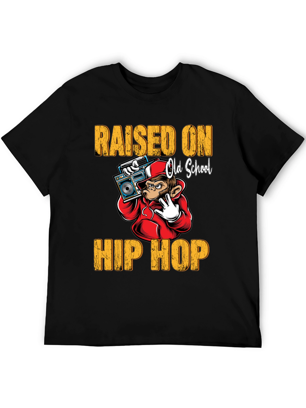 Raised on Old School Hip Hop T-Shirt