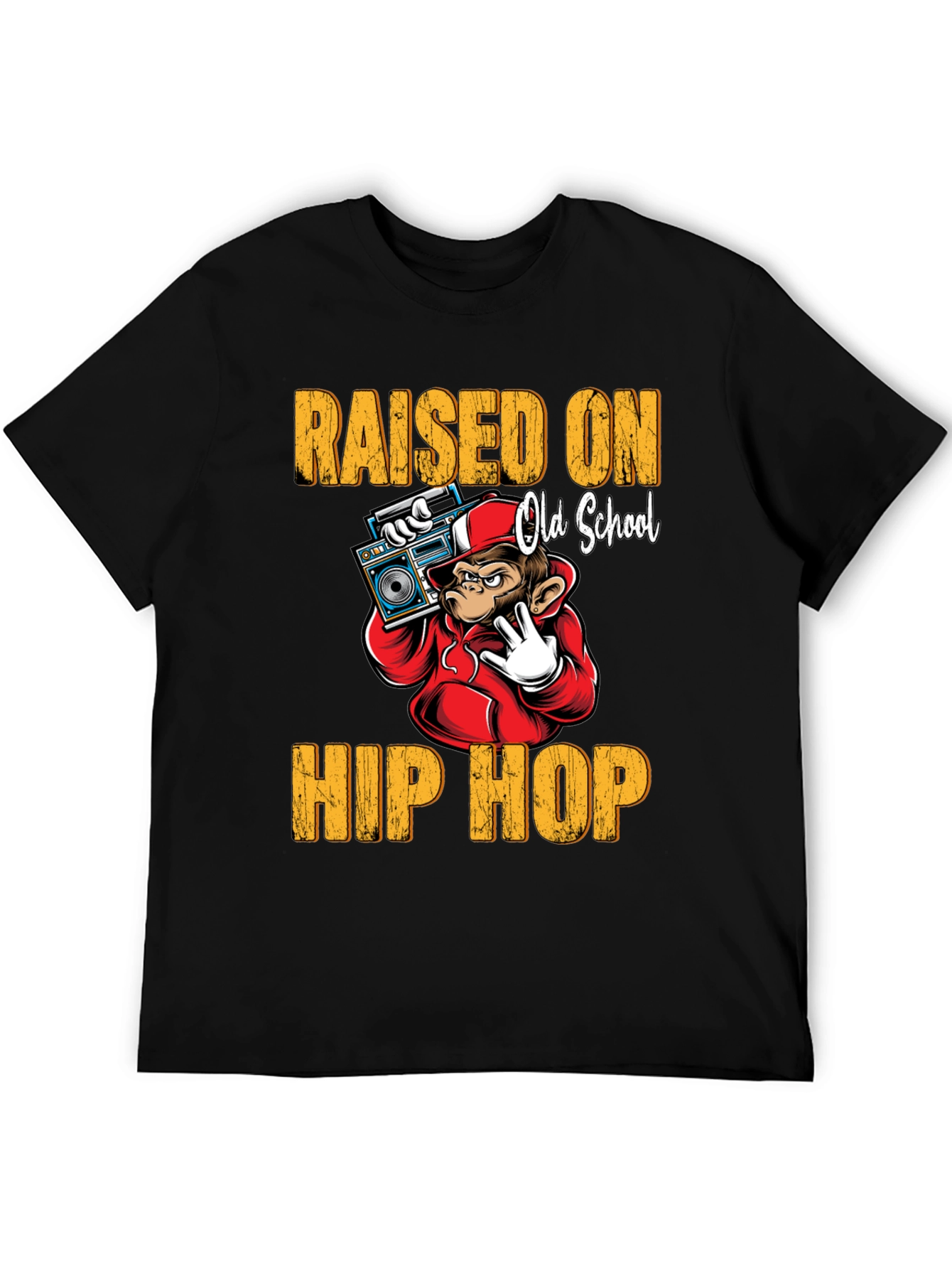 Raised on Old School Hip Hop T-Shirt
