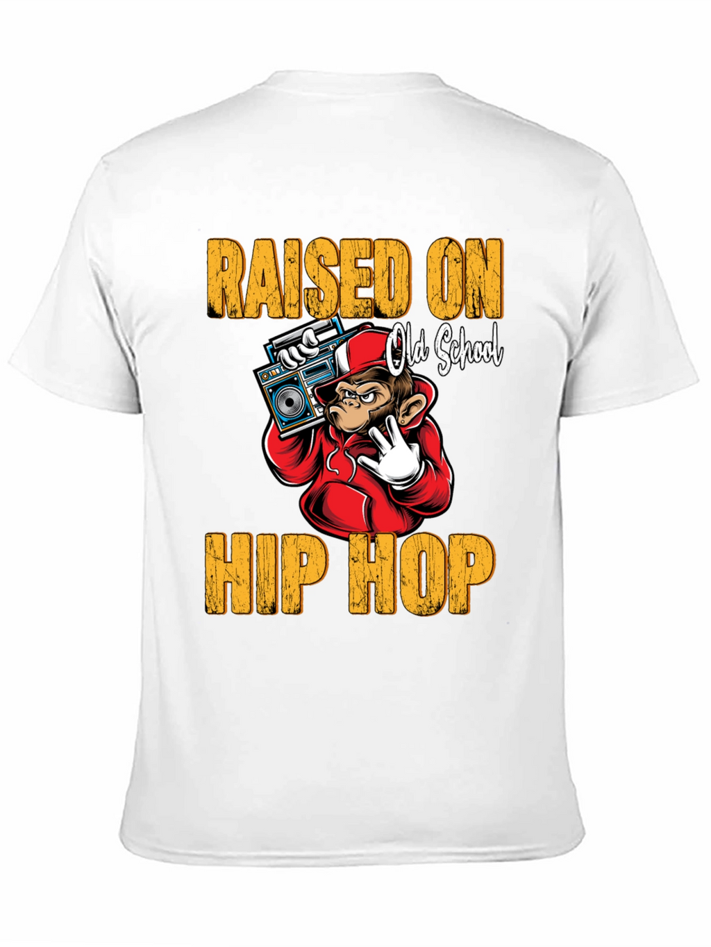 Raised on Old School Hip Hop T-Shirt