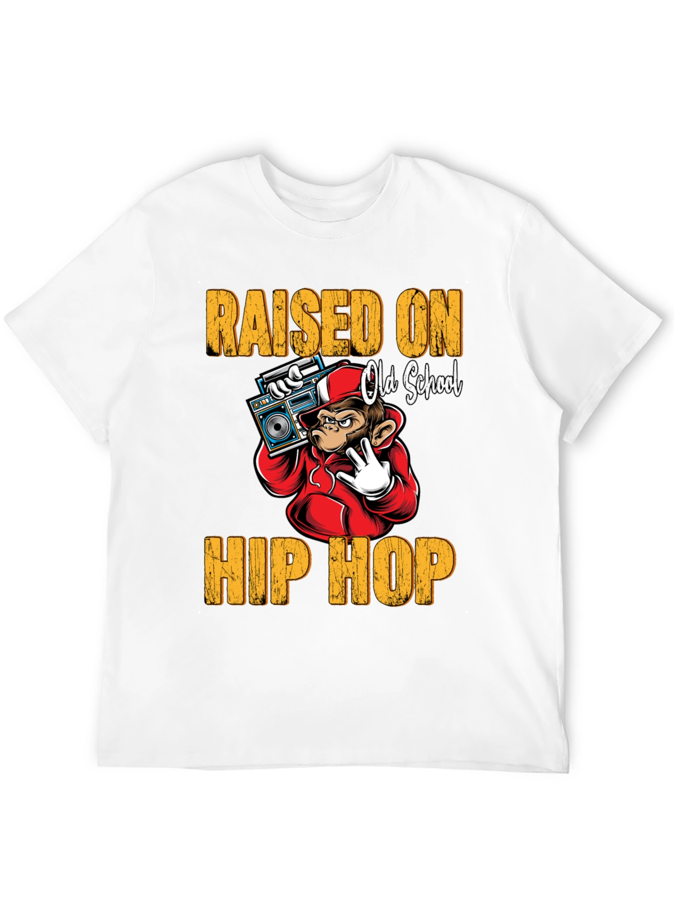 Raised on Old School Hip Hop T-Shirt