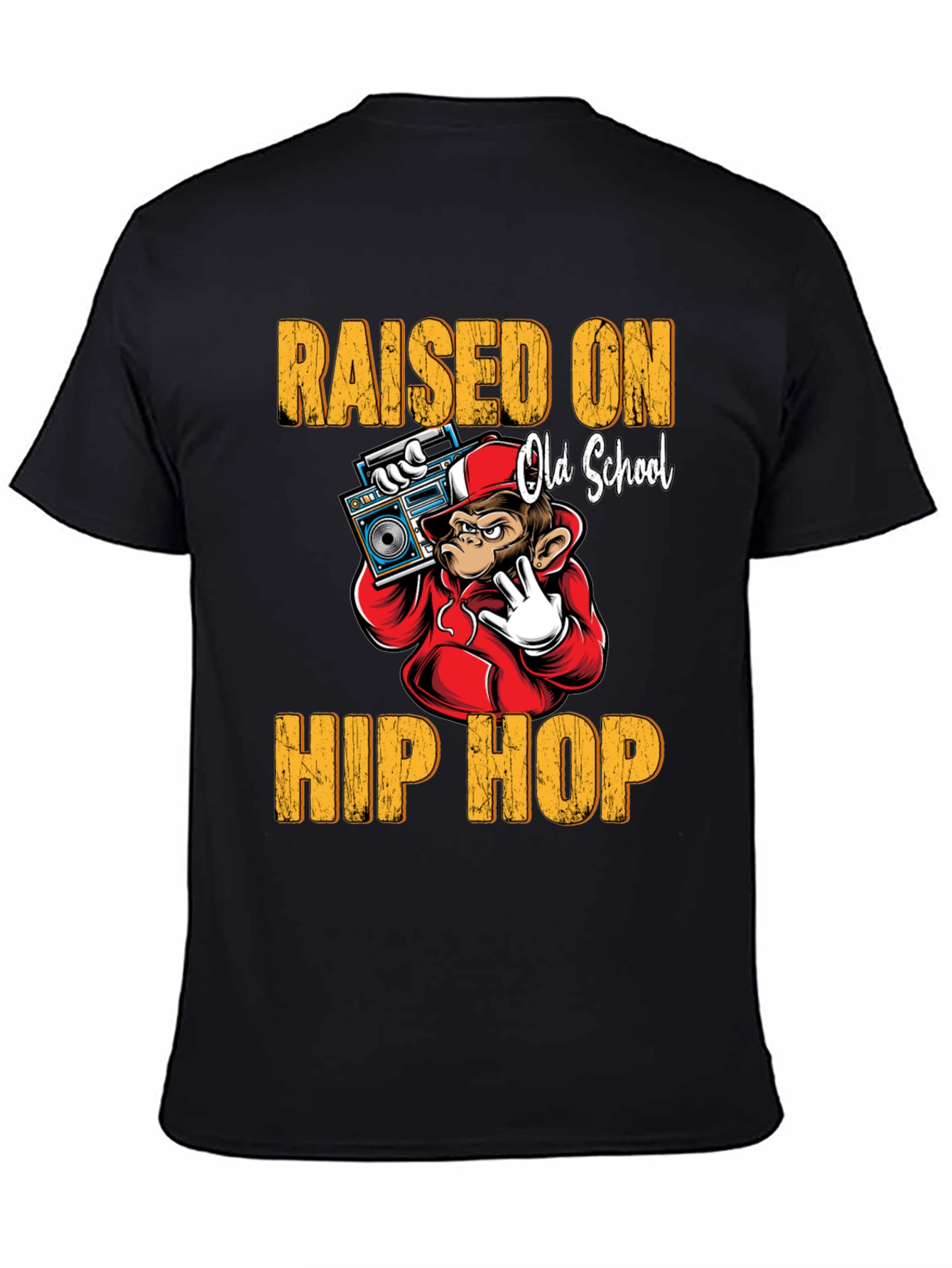 Raised on Old School Hip Hop T-Shirt