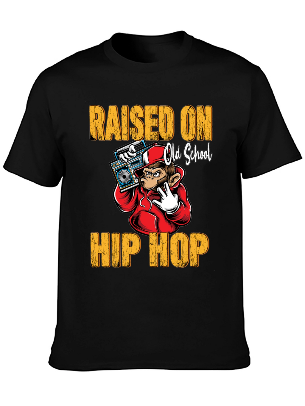 Raised on Old School Hip Hop T-Shirt