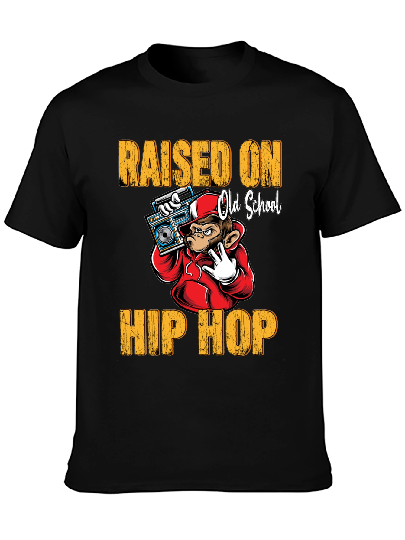 Raised on Old School Hip Hop T-Shirt
