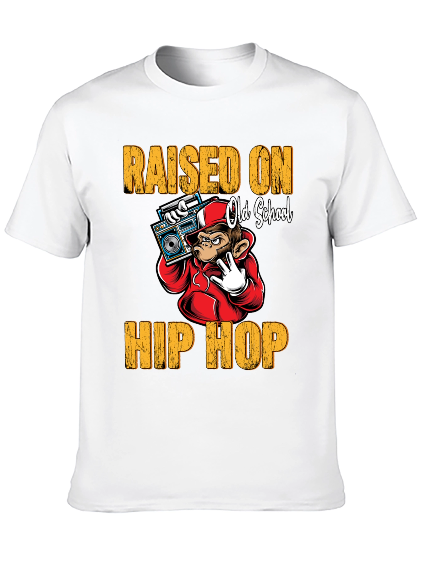 Raised on Old School Hip Hop T-Shirt