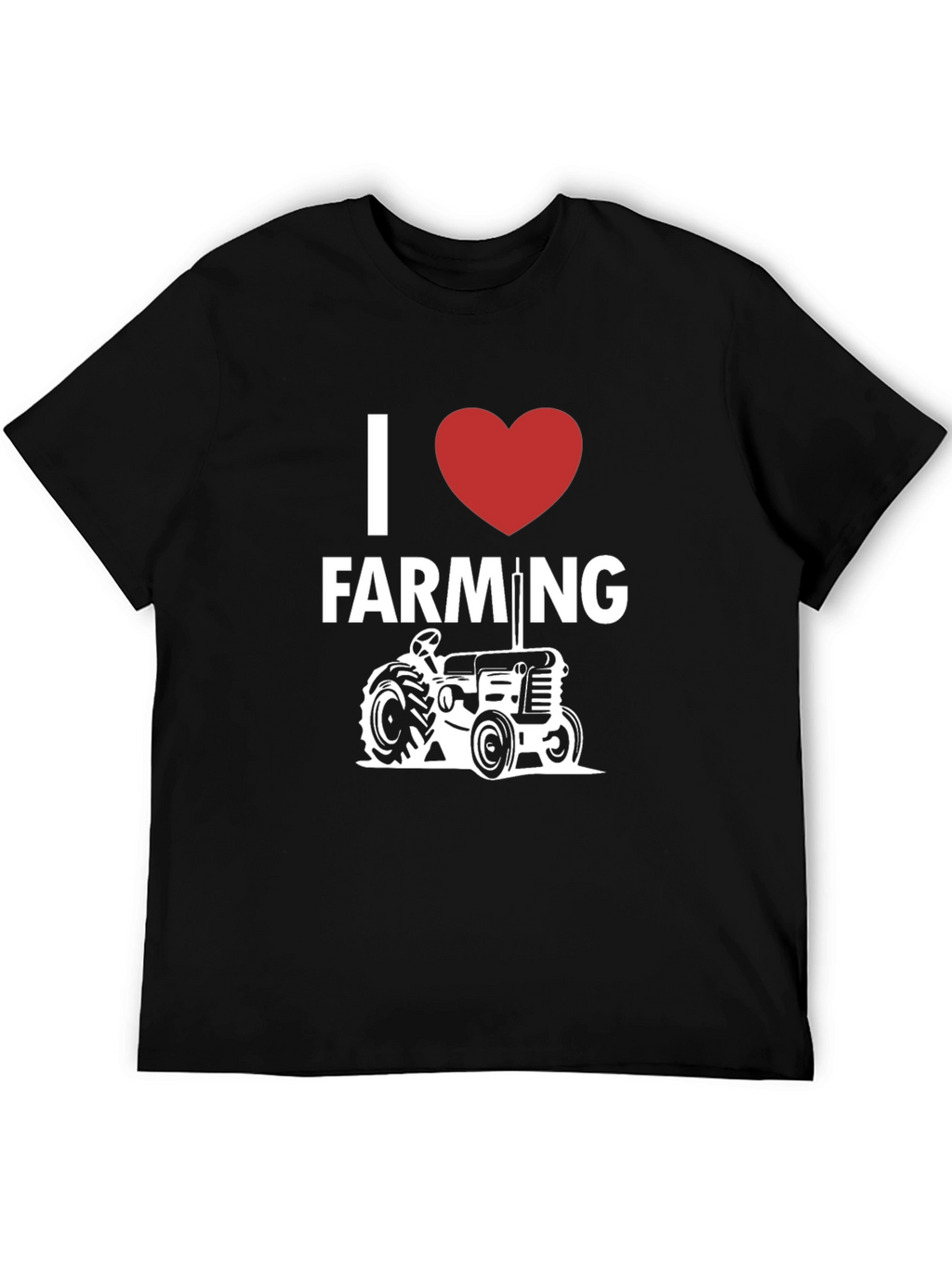 I Heart Farming Tractor Graphic T-Shirt