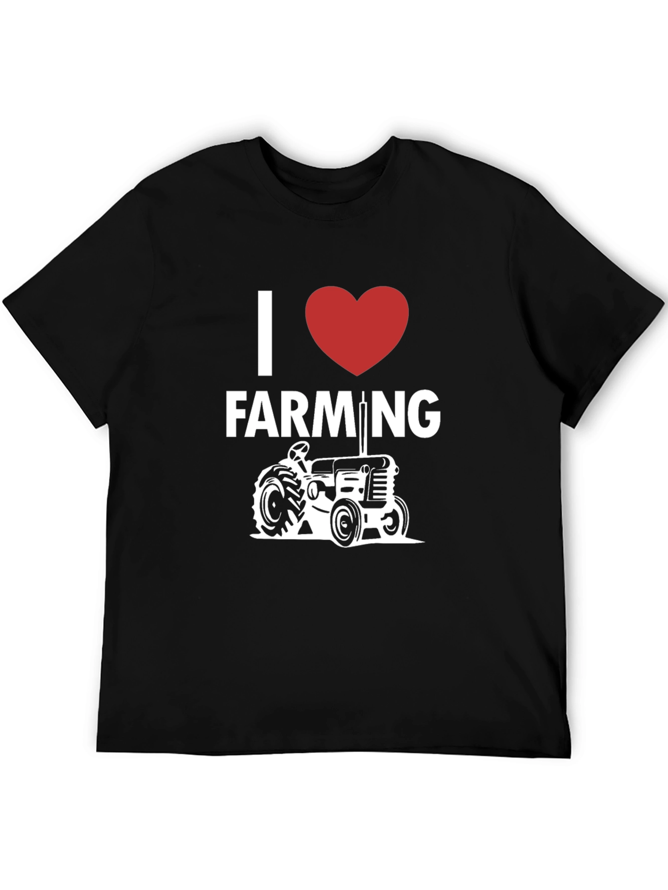 I Heart Farming Tractor Graphic T-Shirt