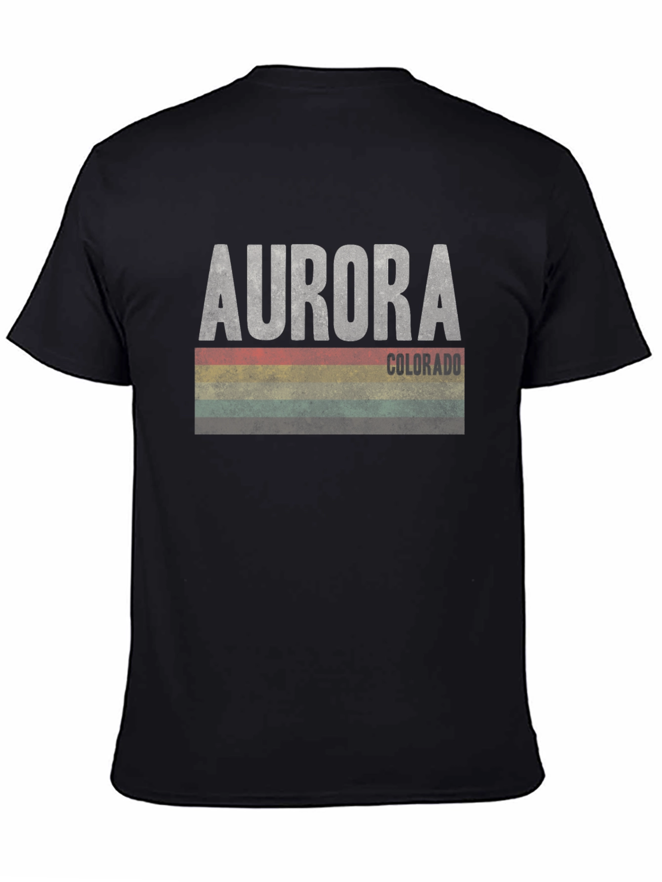 Aurora Colorado Retro Style Graphic T-Shirt