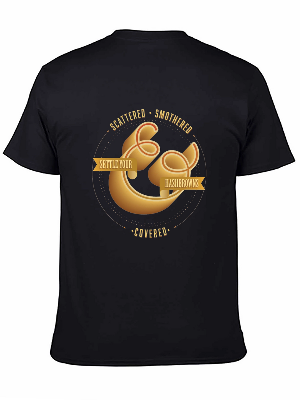 Settle Your Hash Browns T-Shirt - Foodie Tee