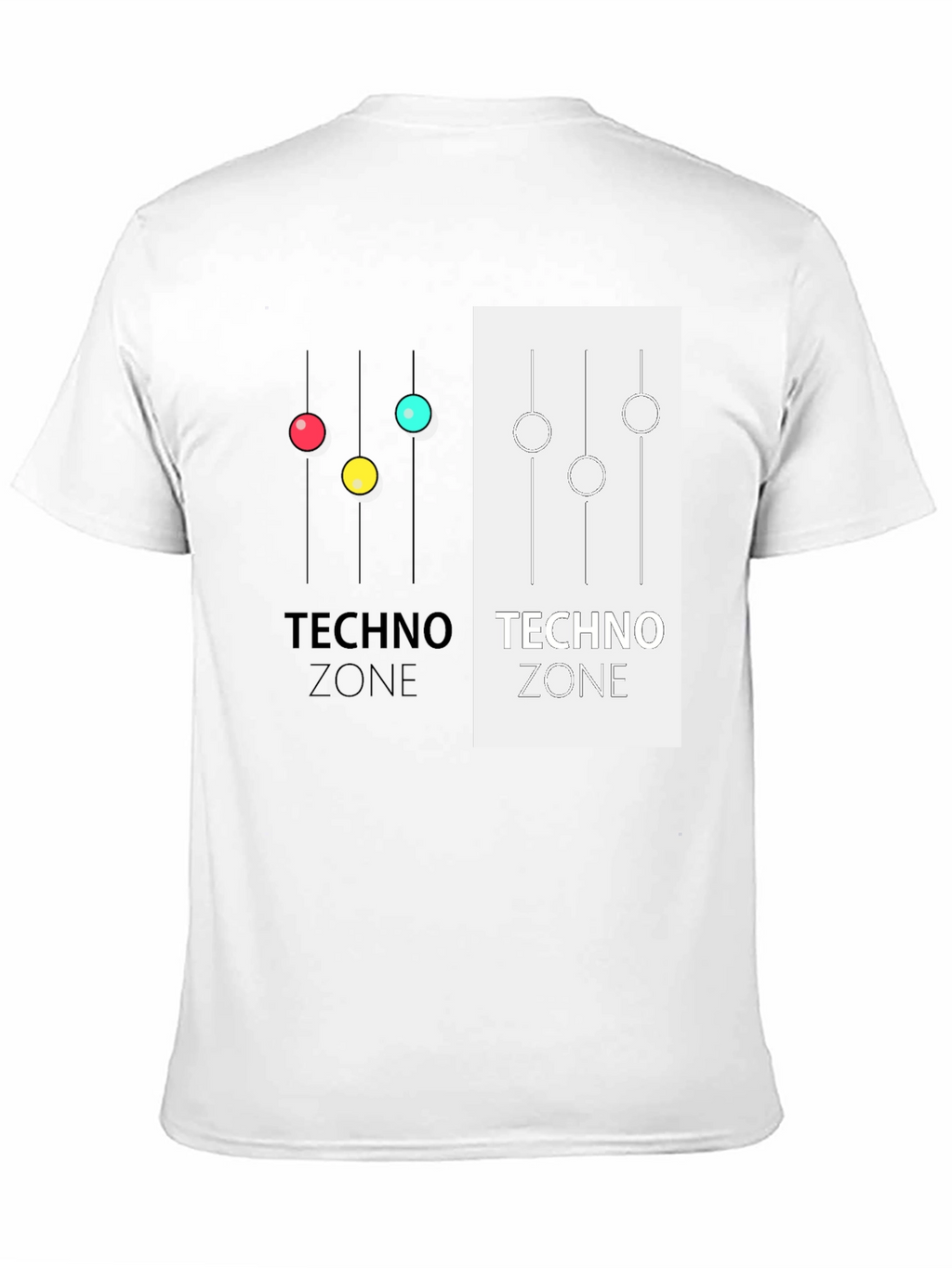 Techno Zone Graphic T-Shirt - Stylish Music Inspired Tee