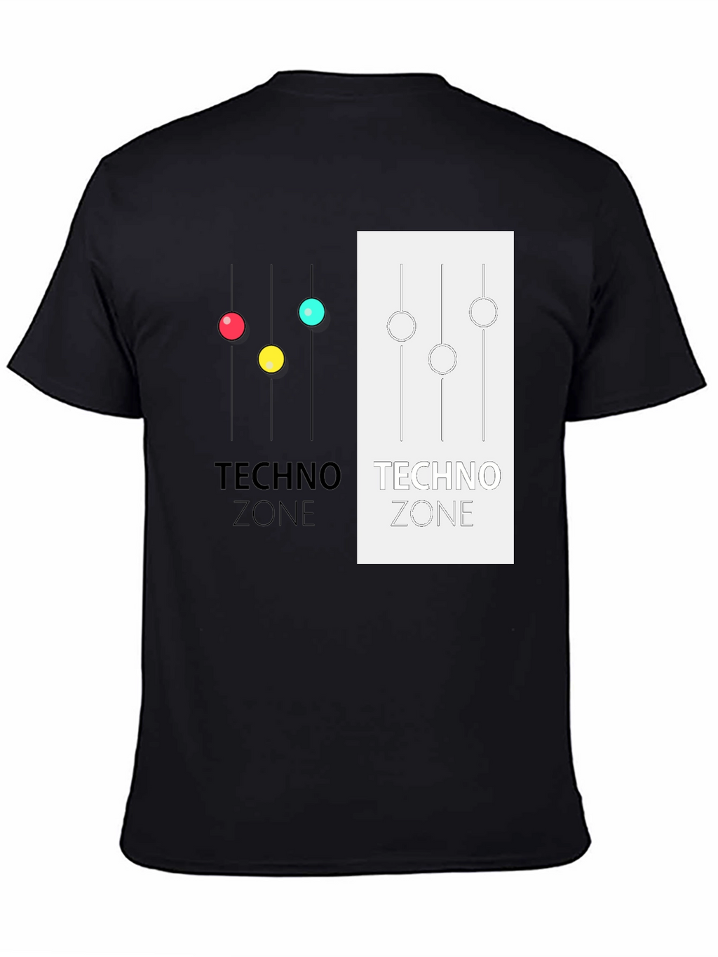 Techno Zone Graphic T-Shirt - Stylish Music Inspired Tee