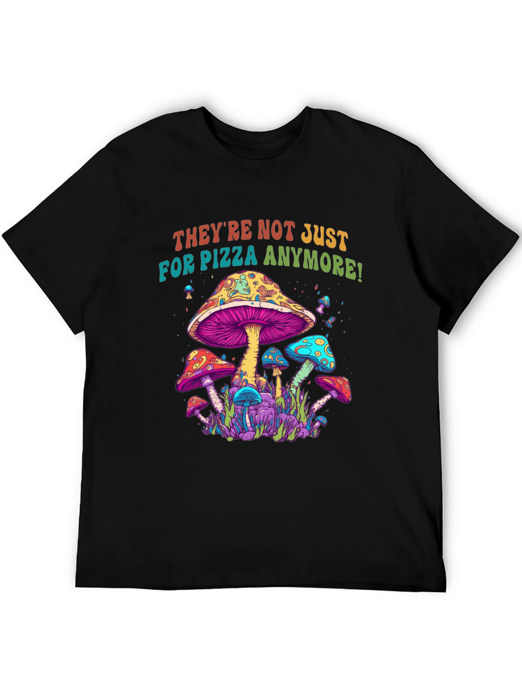 Psychedelic Mushroom Graphic Tee