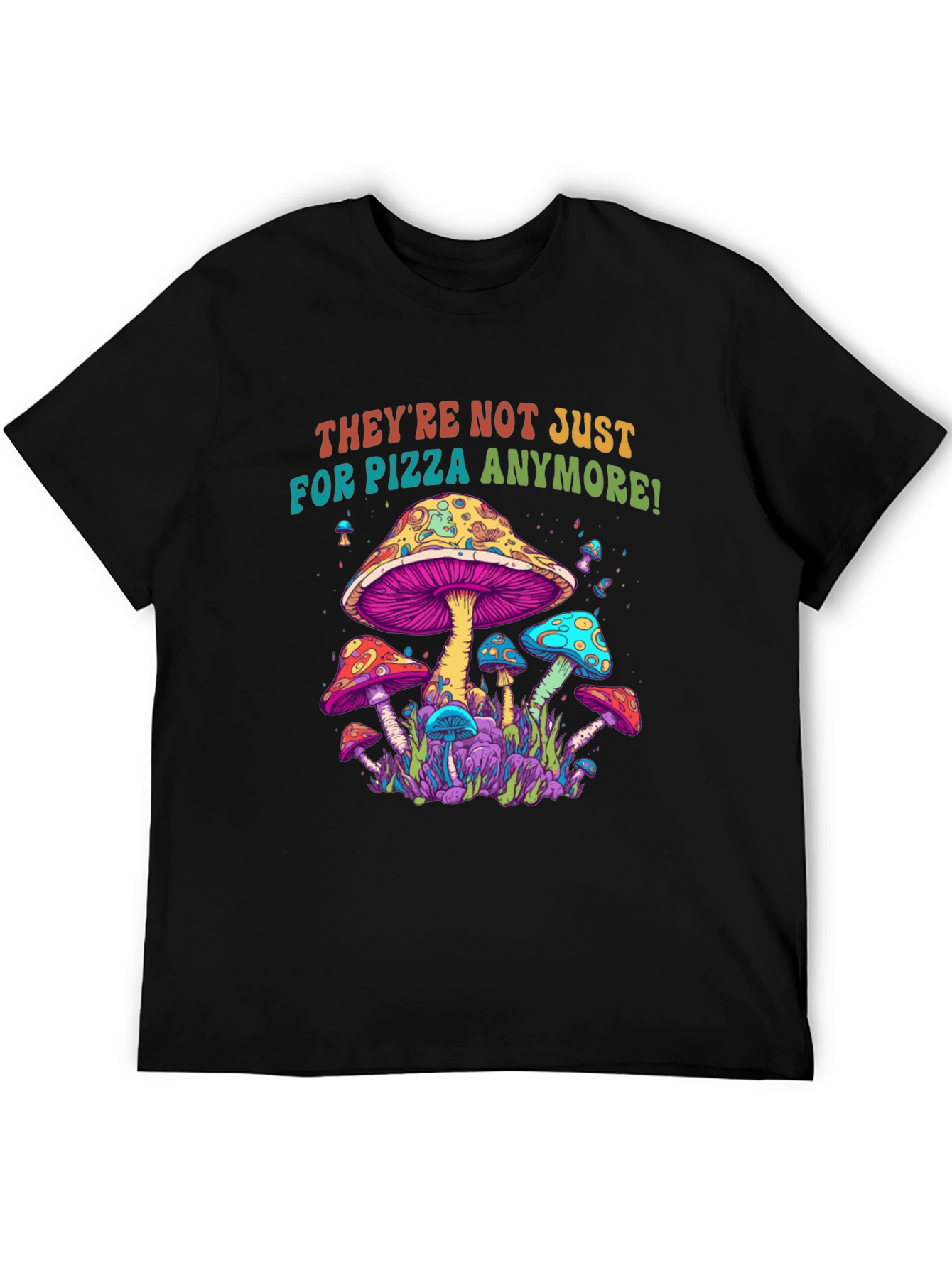 Psychedelic Mushroom Graphic Tee