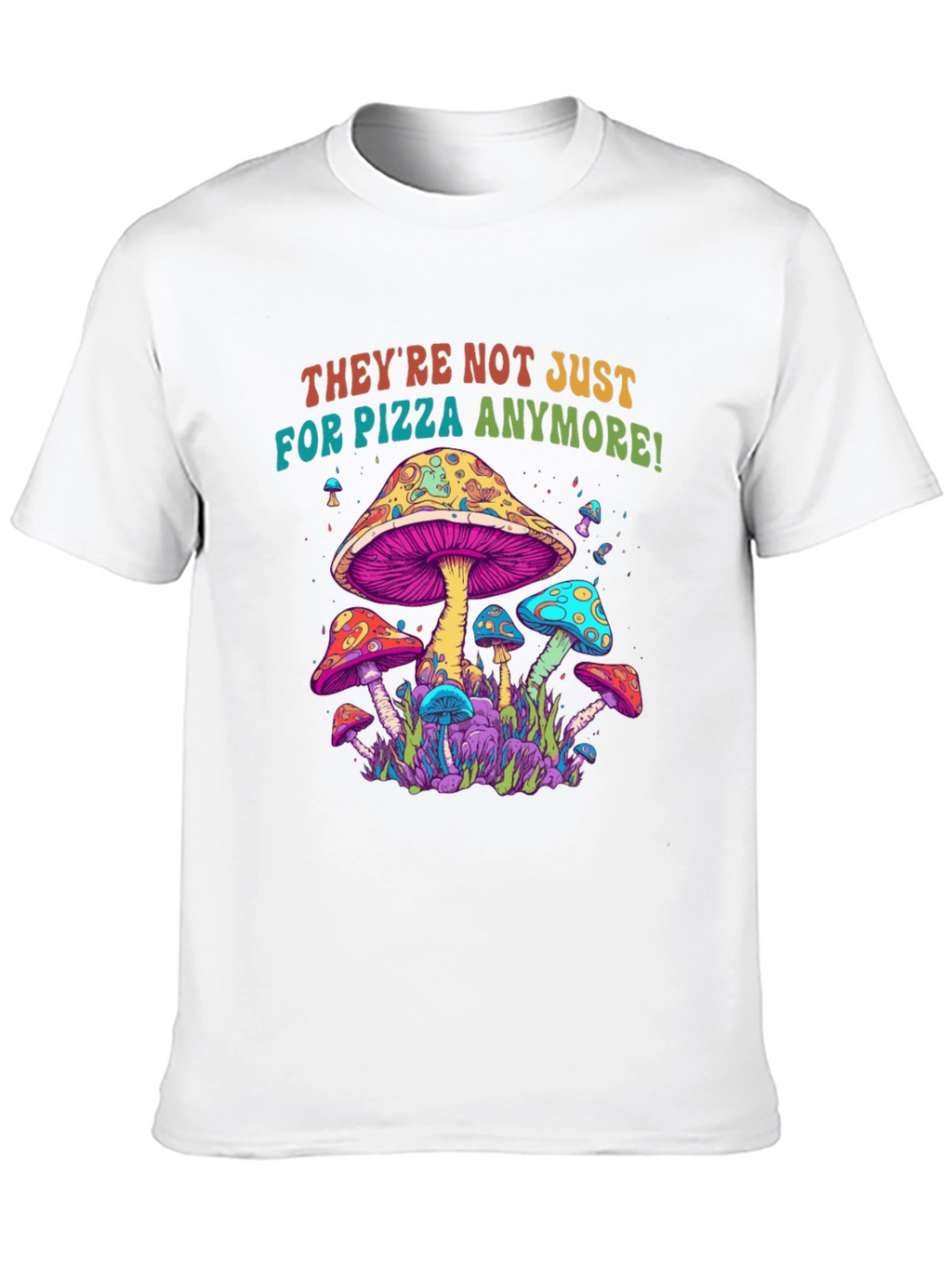 Psychedelic Mushroom Graphic Tee