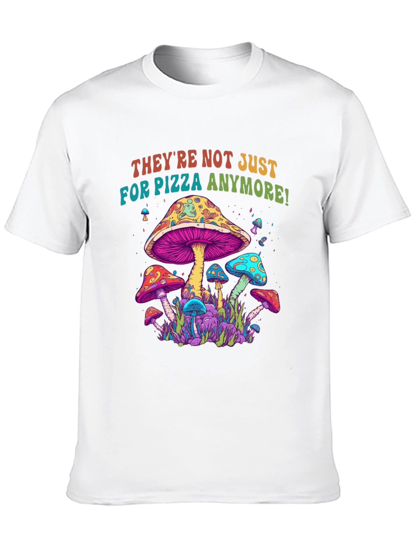 Psychedelic Mushroom Graphic Tee