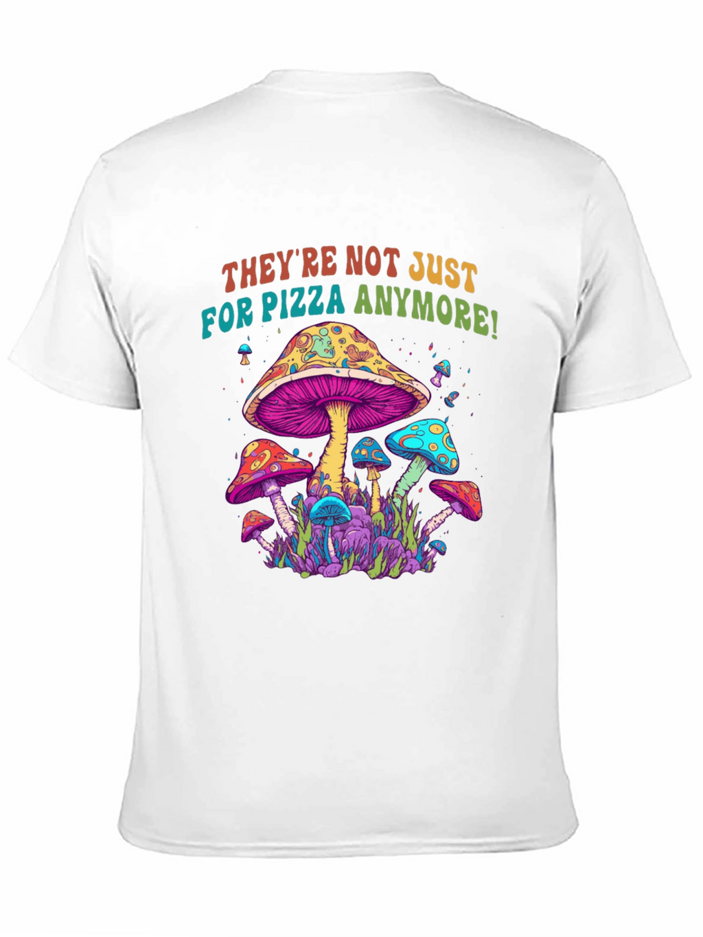Psychedelic Mushroom Graphic Tee