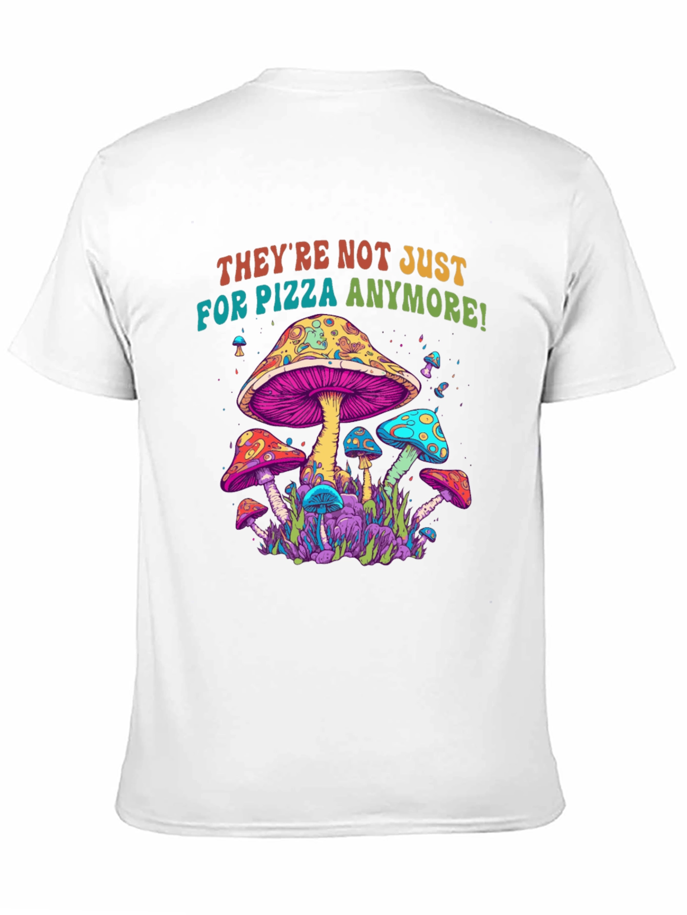 Psychedelic Mushroom Graphic Tee