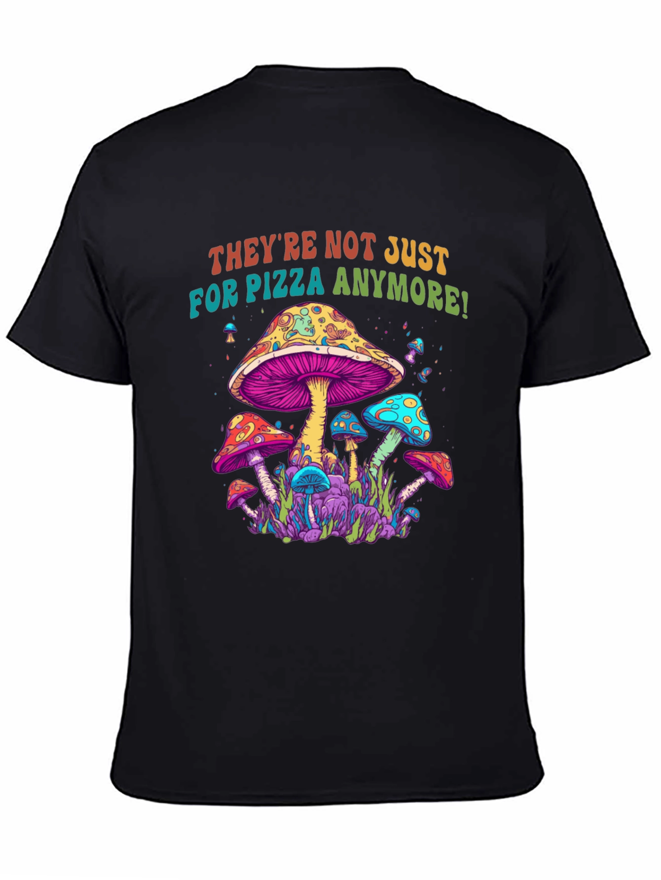 Psychedelic Mushroom Graphic Tee