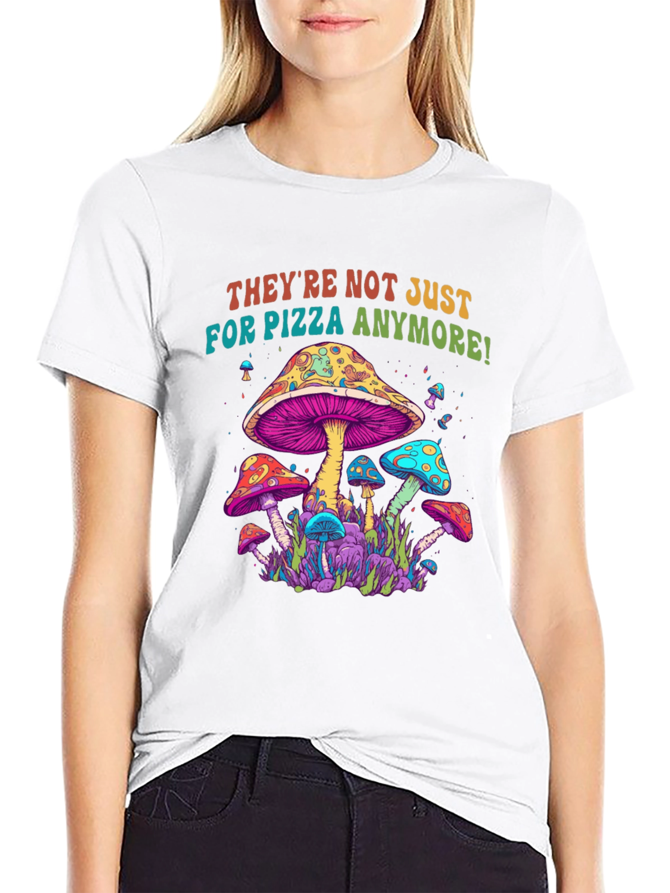 Psychedelic Mushroom Graphic Tee