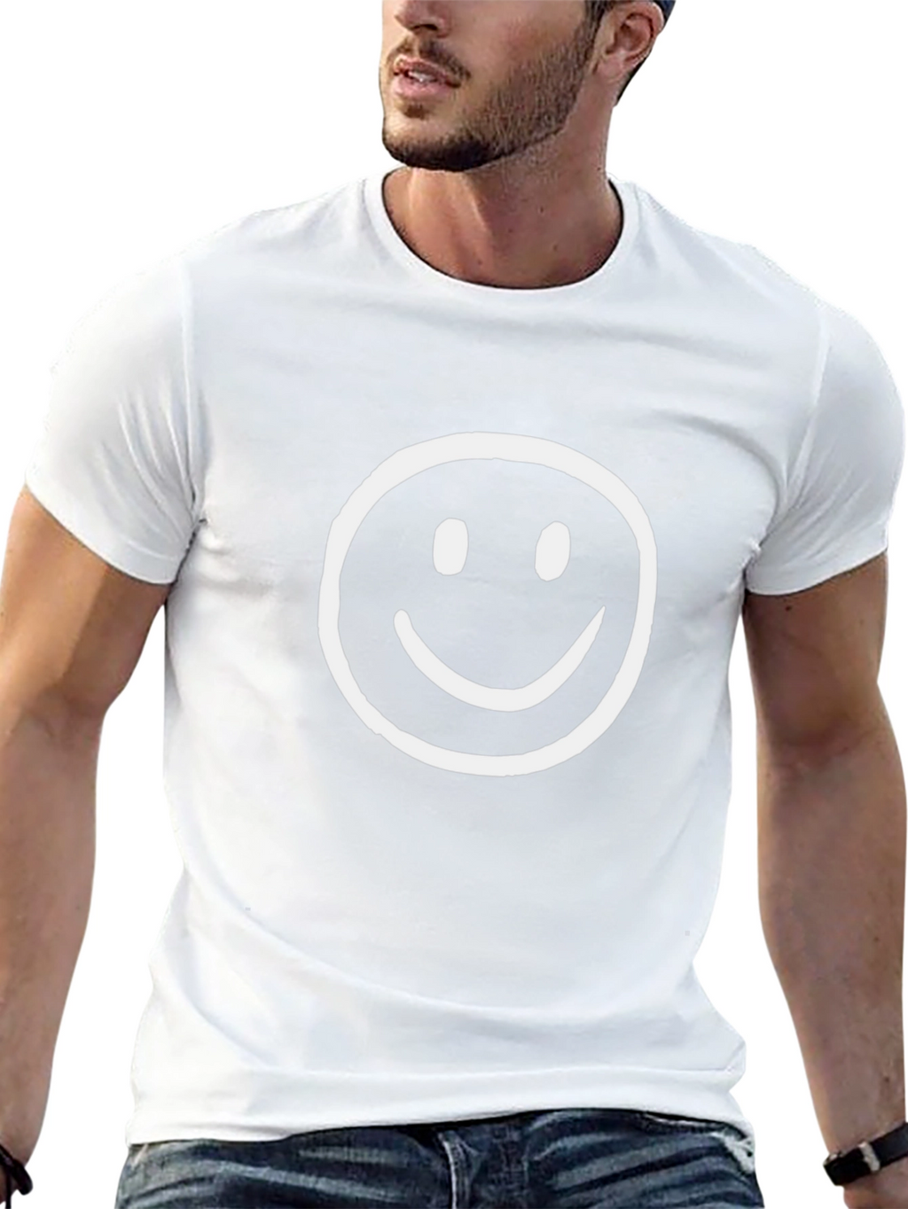 Smiley Face T-Shirt - Classic Happy Tee