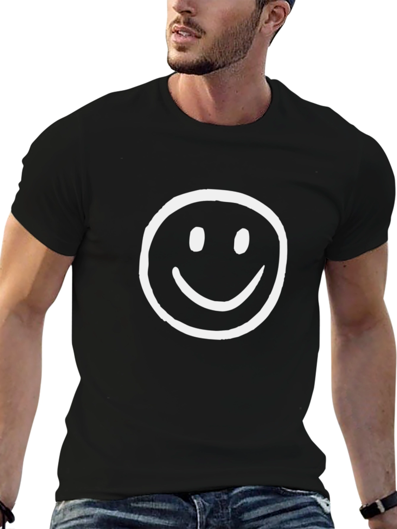 Smiley Face T-Shirt - Classic Happy Tee