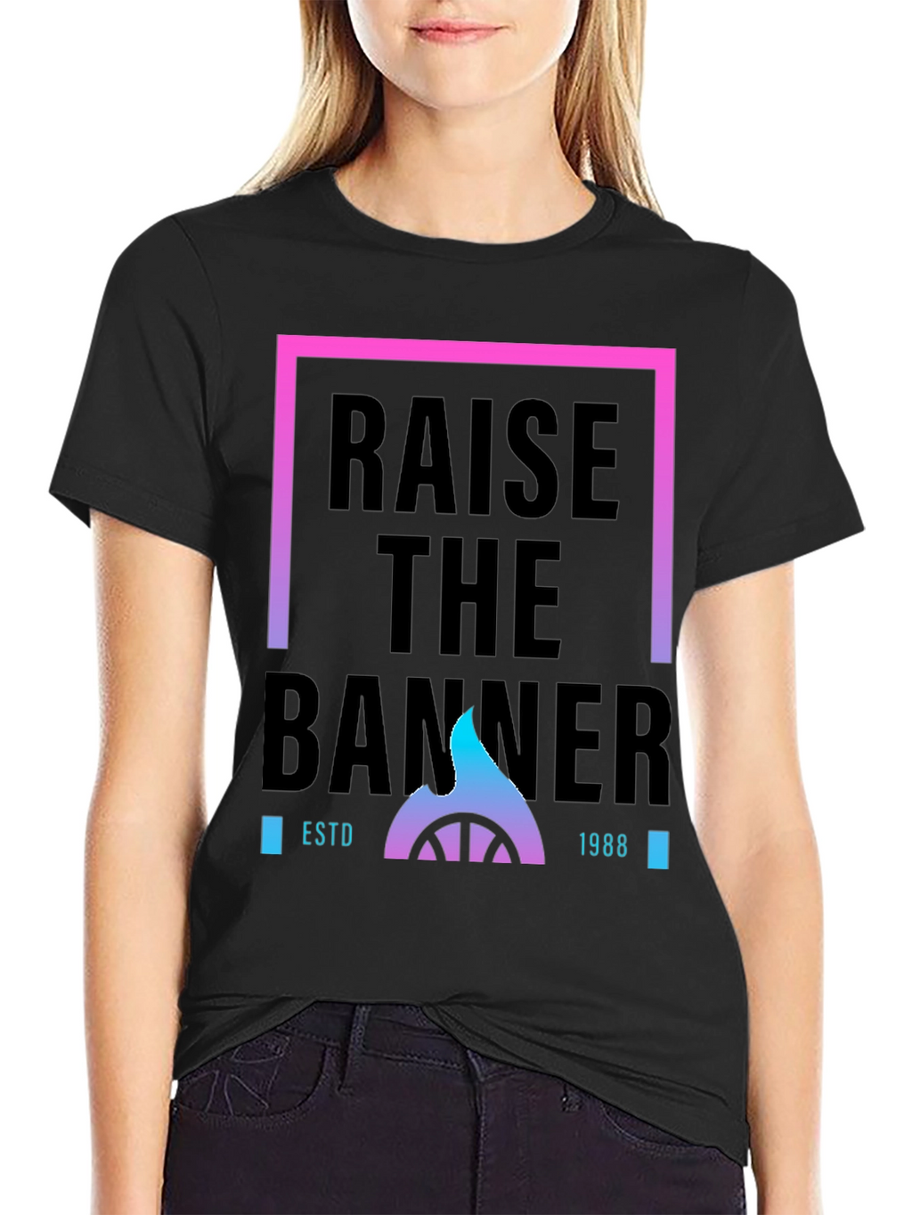 Raise The Banner ESTD 1988 Graphic Tee