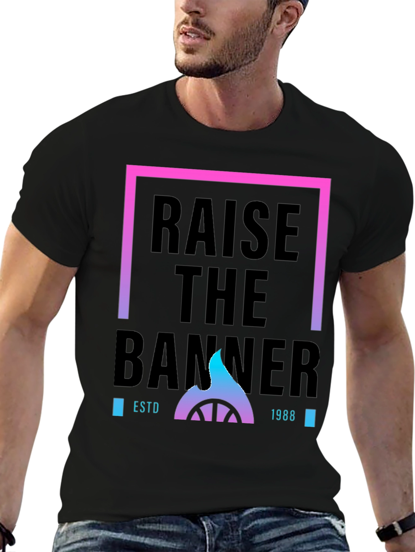 Raise The Banner ESTD 1988 Graphic Tee