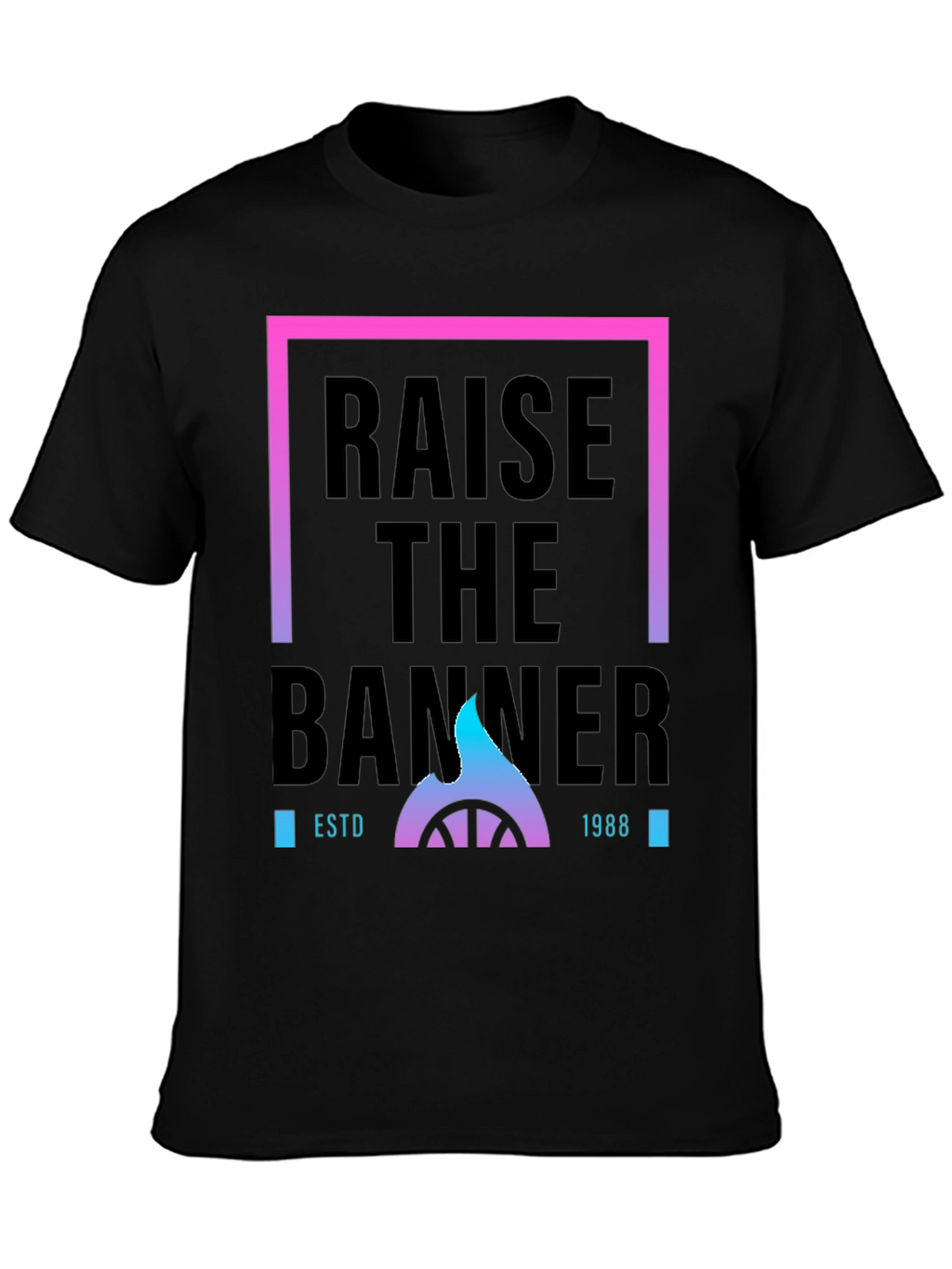 Raise The Banner ESTD 1988 Graphic Tee