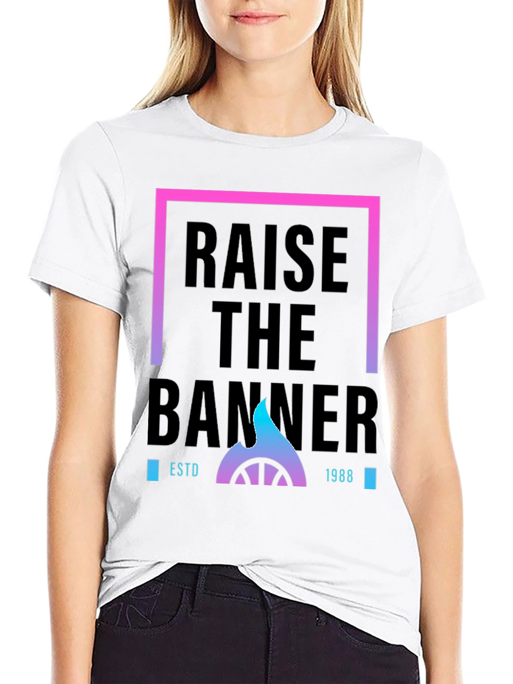 Raise The Banner ESTD 1988 Graphic Tee