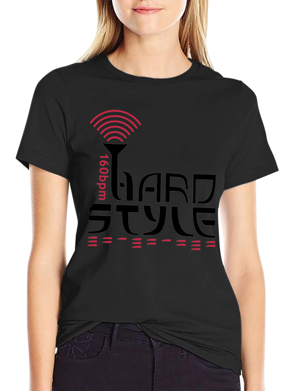 Hardstyle 160 BPM T-Shirt - Black EDM Rave Tee
