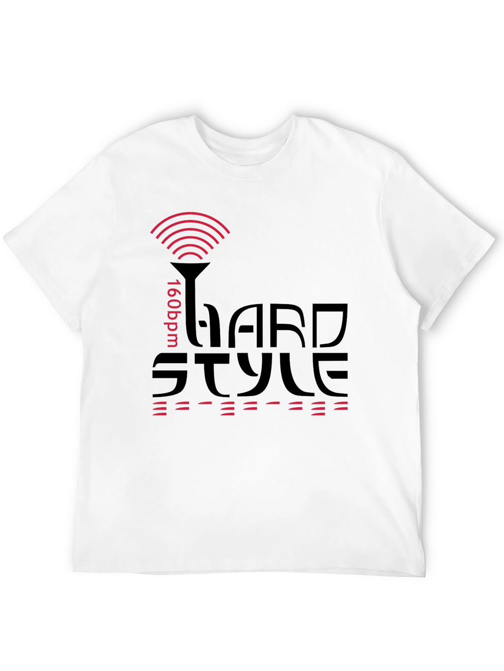 Hardstyle 160 BPM T-Shirt - Black EDM Rave Tee