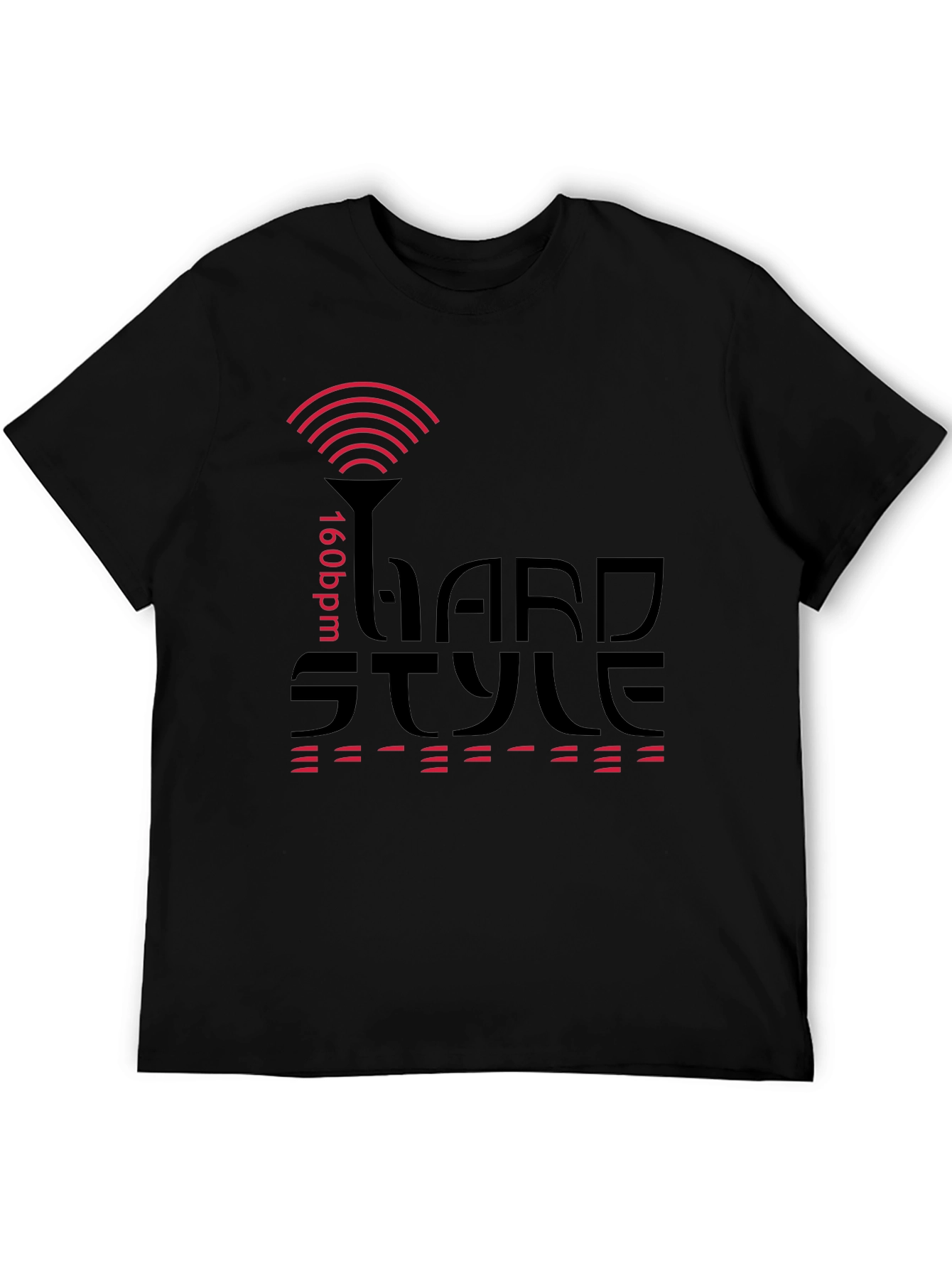 Hardstyle 160 BPM T-Shirt - Black EDM Rave Tee