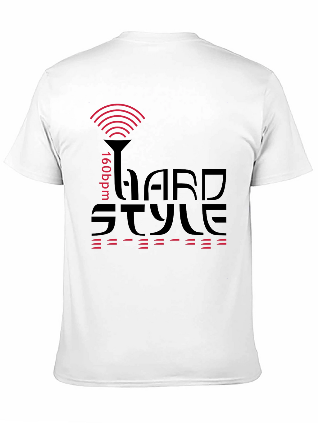 Hardstyle 160 BPM T-Shirt - Black EDM Rave Tee